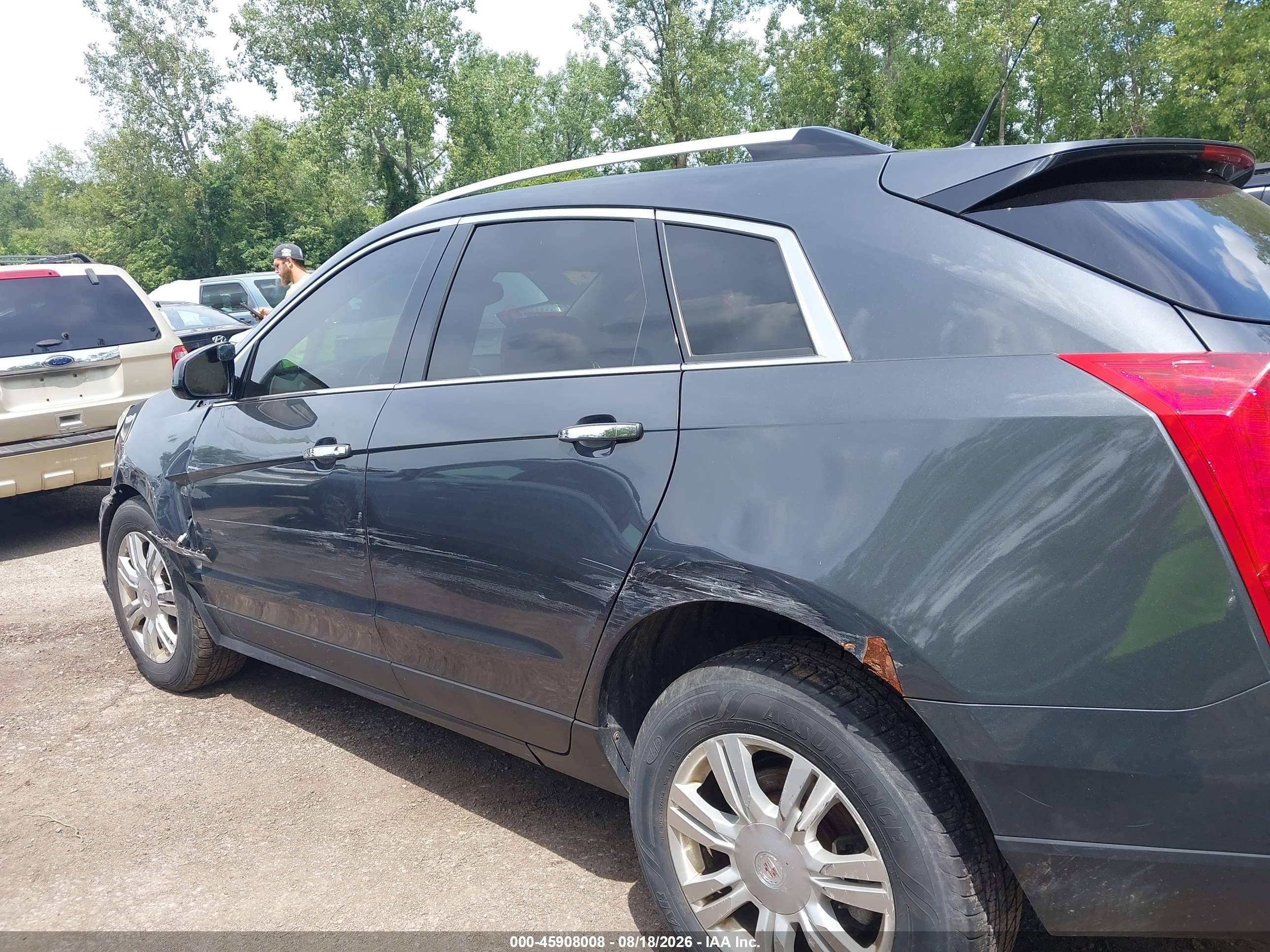 2010 Cadillac Srx Luxury Collection Gray vin: 3GYFNAEY5AS545308