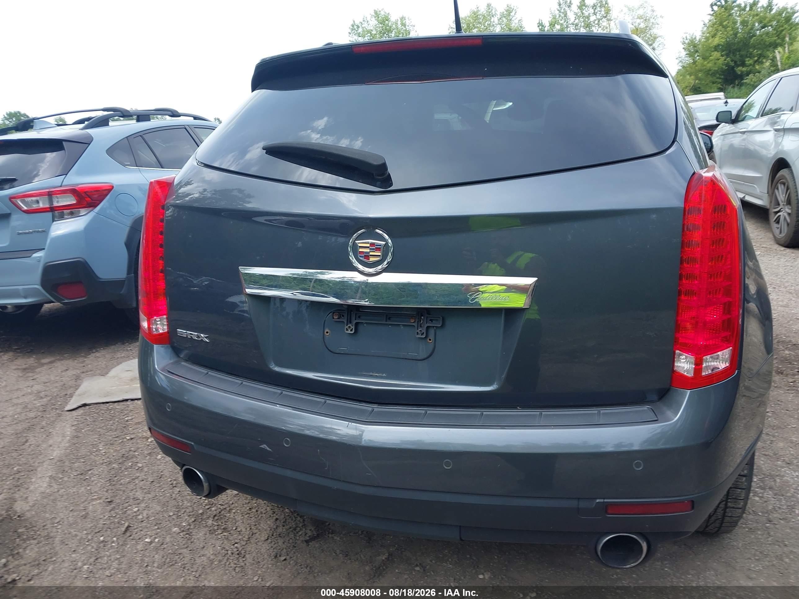 2010 Cadillac Srx Luxury Collection Gray vin: 3GYFNAEY5AS545308