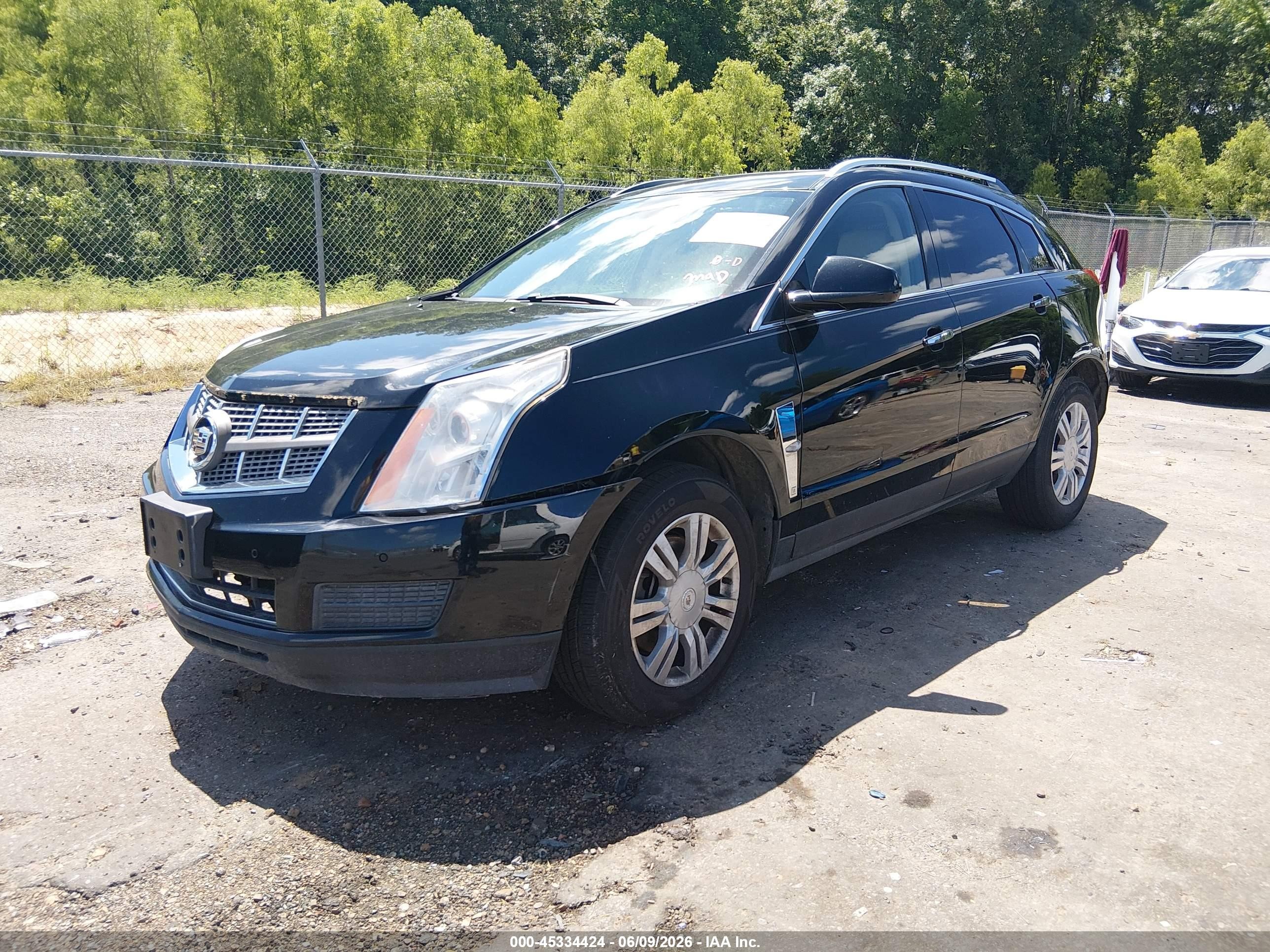 2010 Cadillac Srx Luxury Collection Black vin: 3GYFNAEY5AS641097