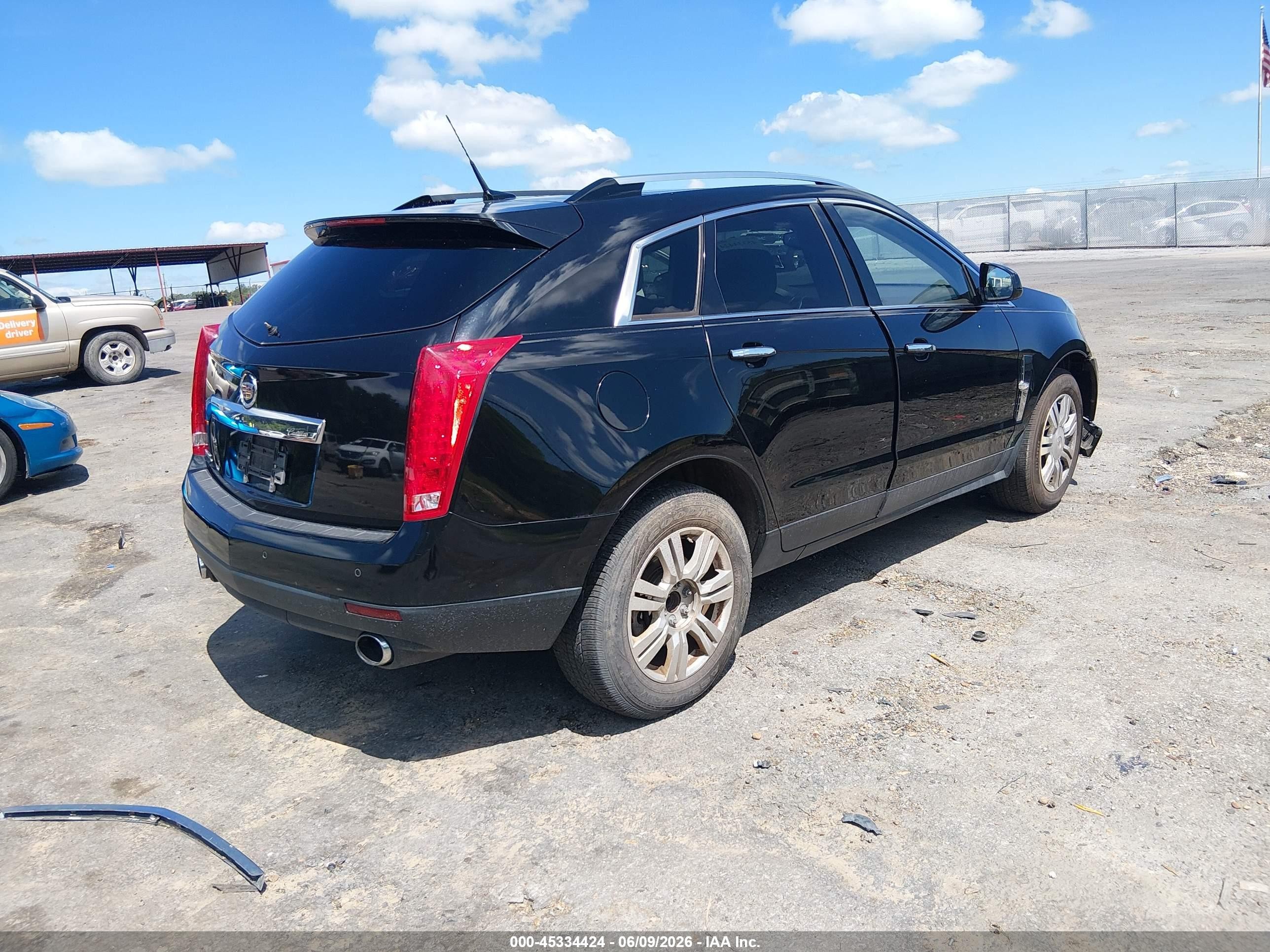 2010 Cadillac Srx Luxury Collection Black vin: 3GYFNAEY5AS641097