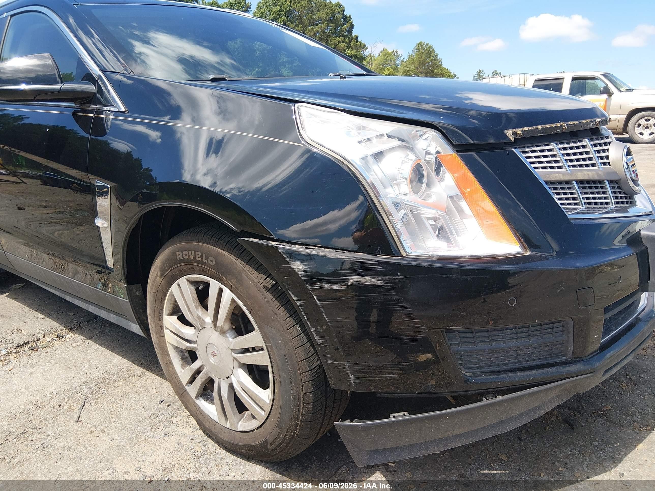2010 Cadillac Srx Luxury Collection Black vin: 3GYFNAEY5AS641097