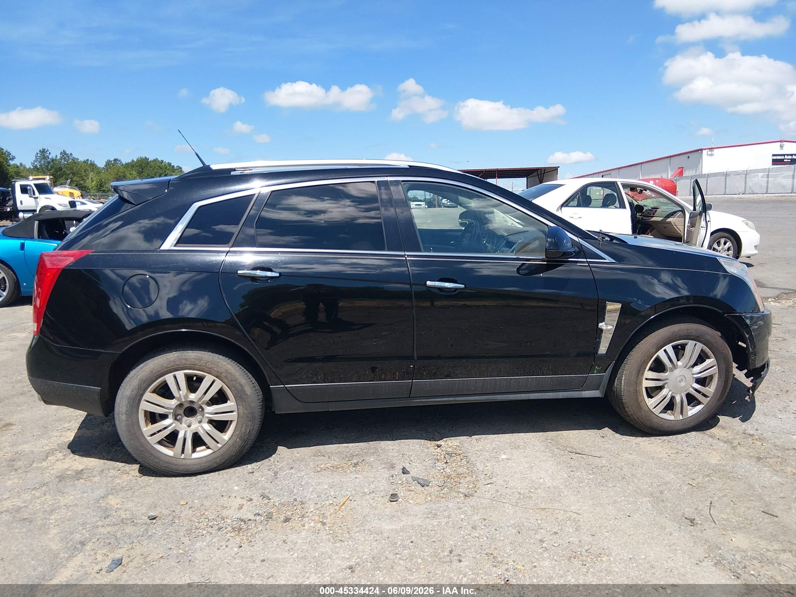2010 Cadillac Srx Luxury Collection Black vin: 3GYFNAEY5AS641097