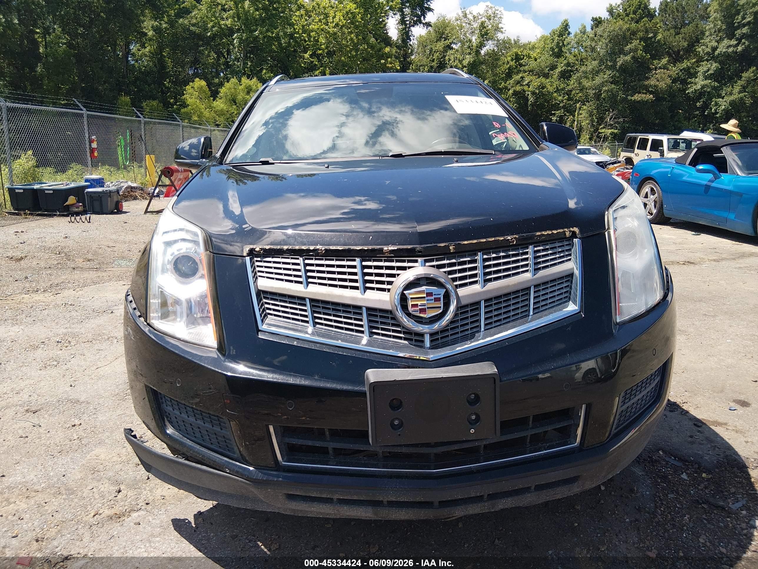 2010 Cadillac Srx Luxury Collection Black vin: 3GYFNAEY5AS641097