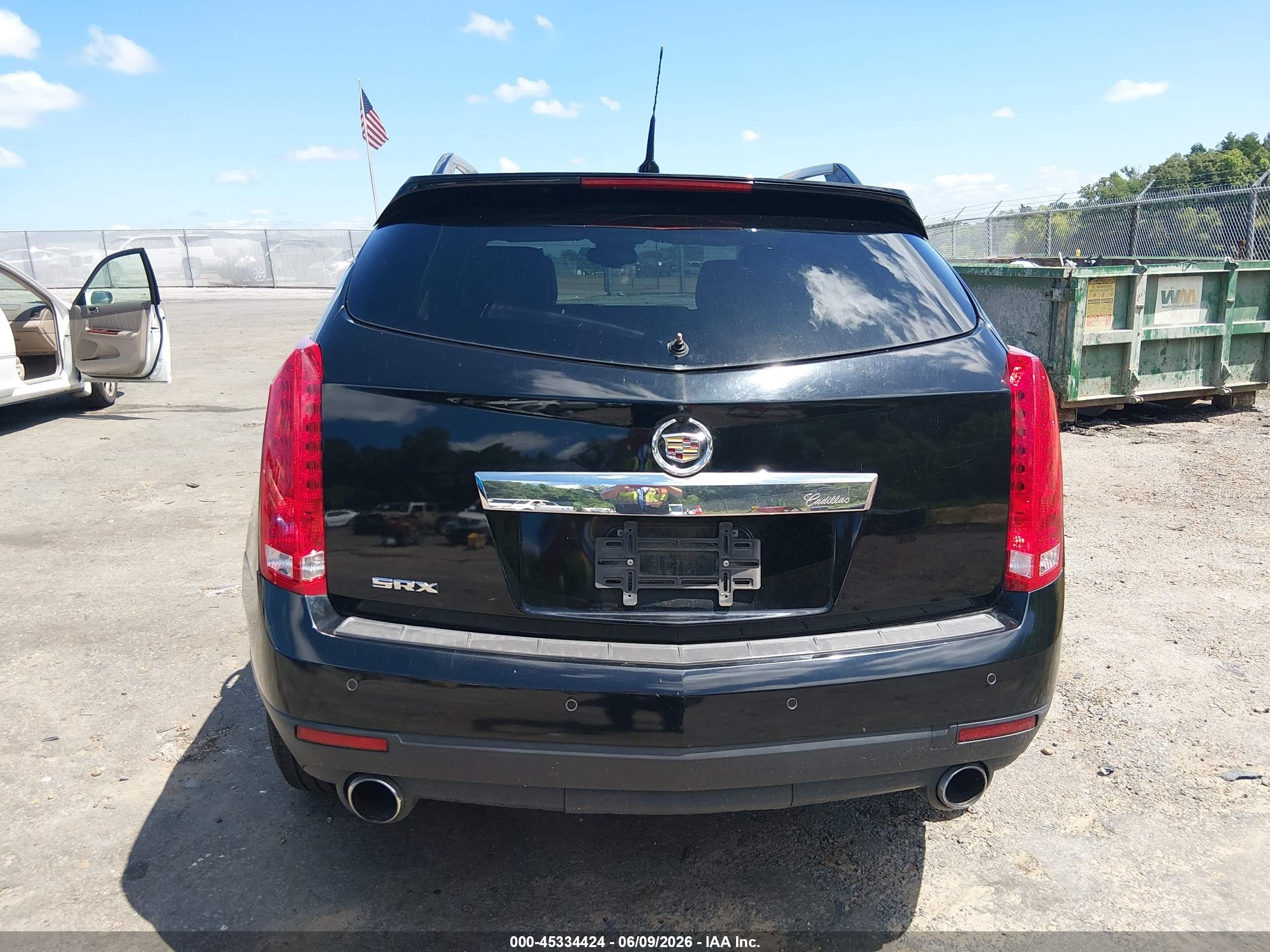 2010 Cadillac Srx Luxury Collection Black vin: 3GYFNAEY5AS641097