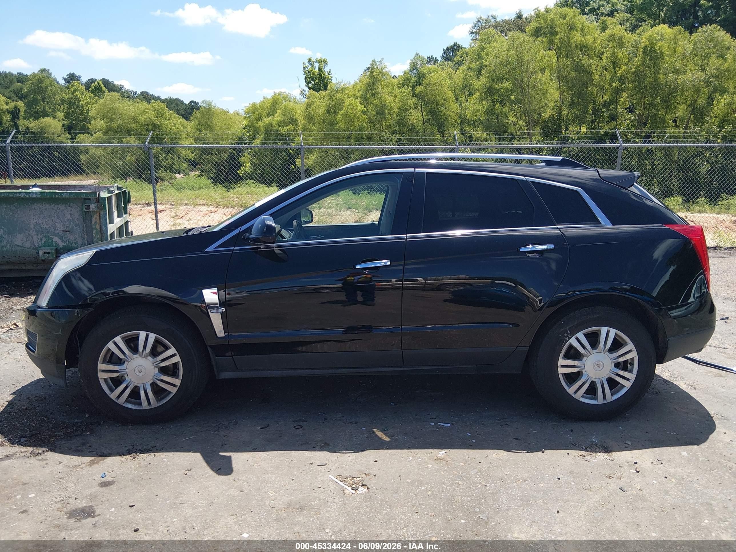 2010 Cadillac Srx Luxury Collection Black vin: 3GYFNAEY5AS641097