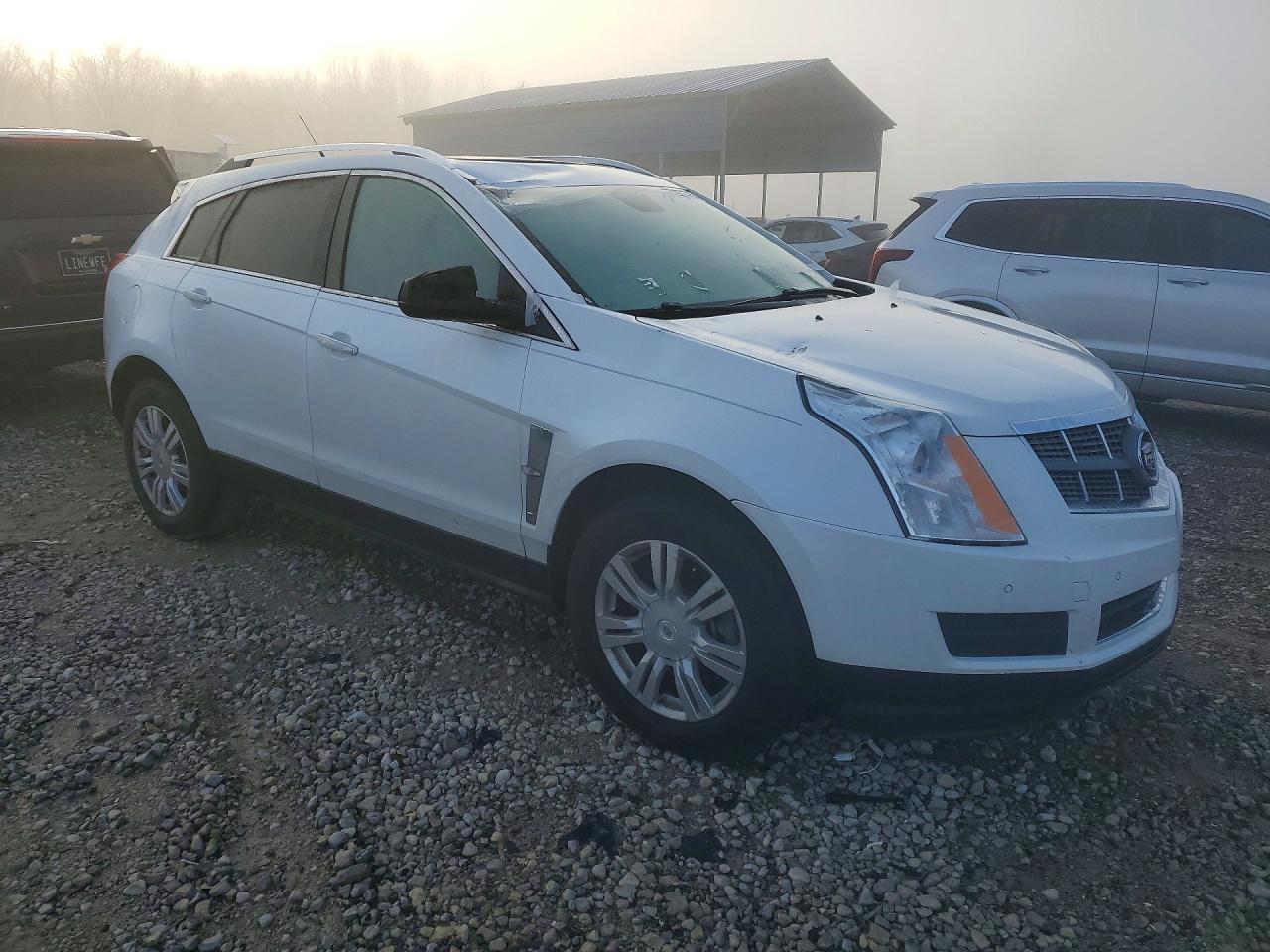 2011 Cadillac Srx Luxury Collection White vin: 3GYFNAEY5BS516201