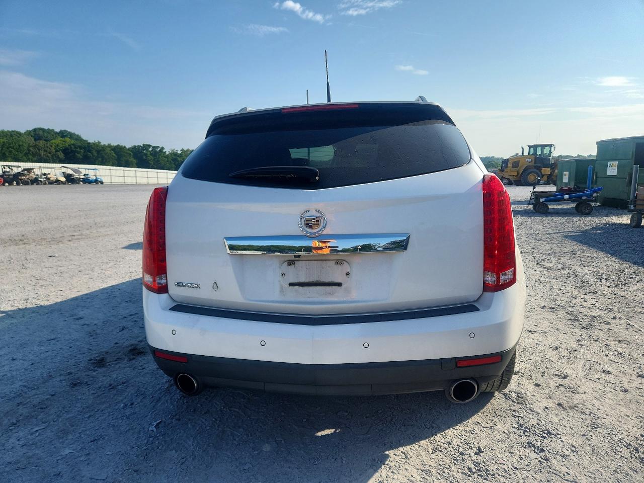 2011 Cadillac Srx Luxury Collection White vin: 3GYFNAEY5BS519518
