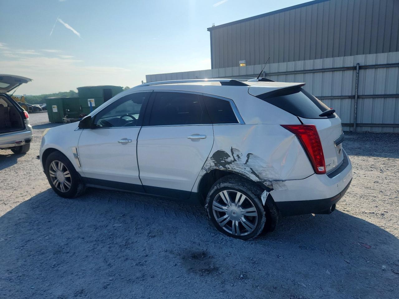 2011 Cadillac Srx Luxury Collection White vin: 3GYFNAEY5BS519518