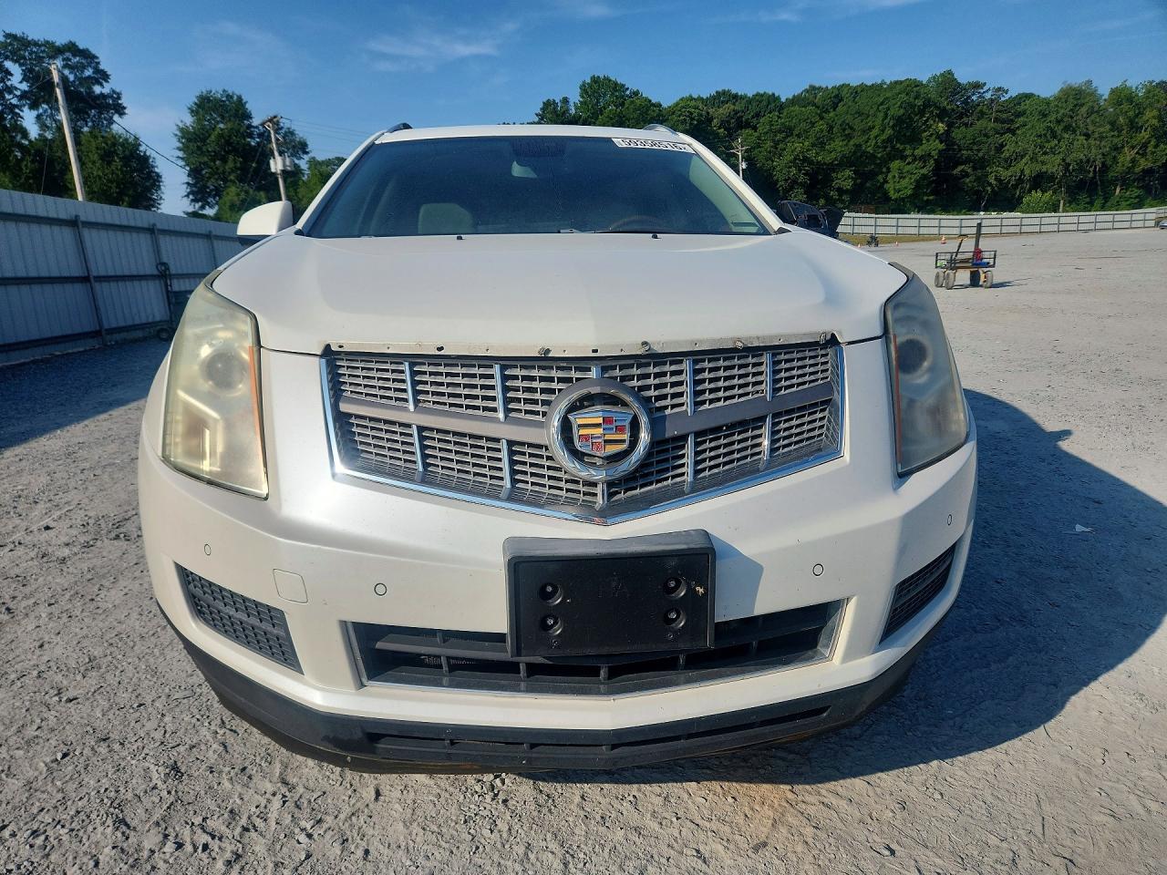 2011 Cadillac Srx Luxury Collection White vin: 3GYFNAEY5BS519518