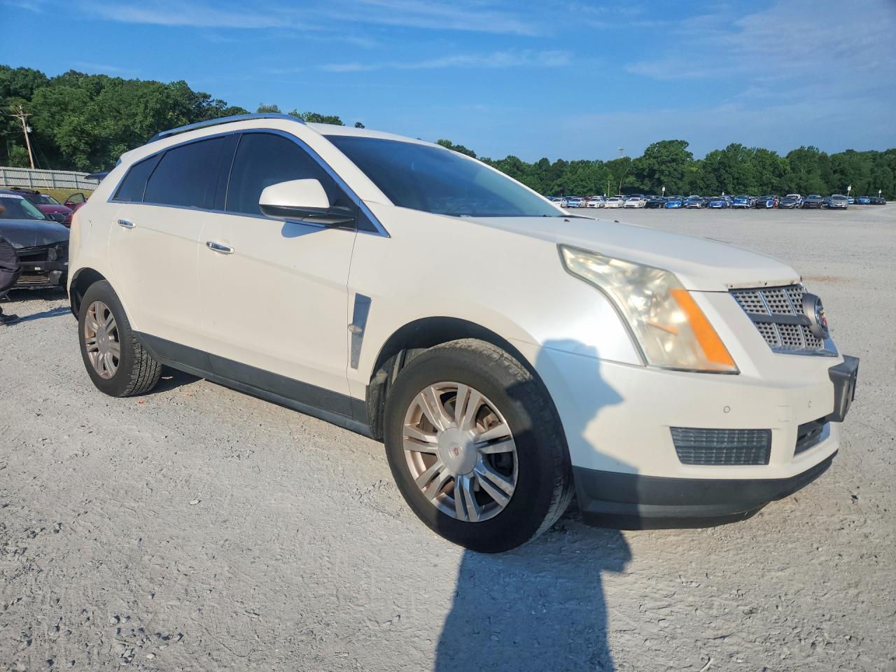 2011 Cadillac Srx Luxury Collection White vin: 3GYFNAEY5BS519518