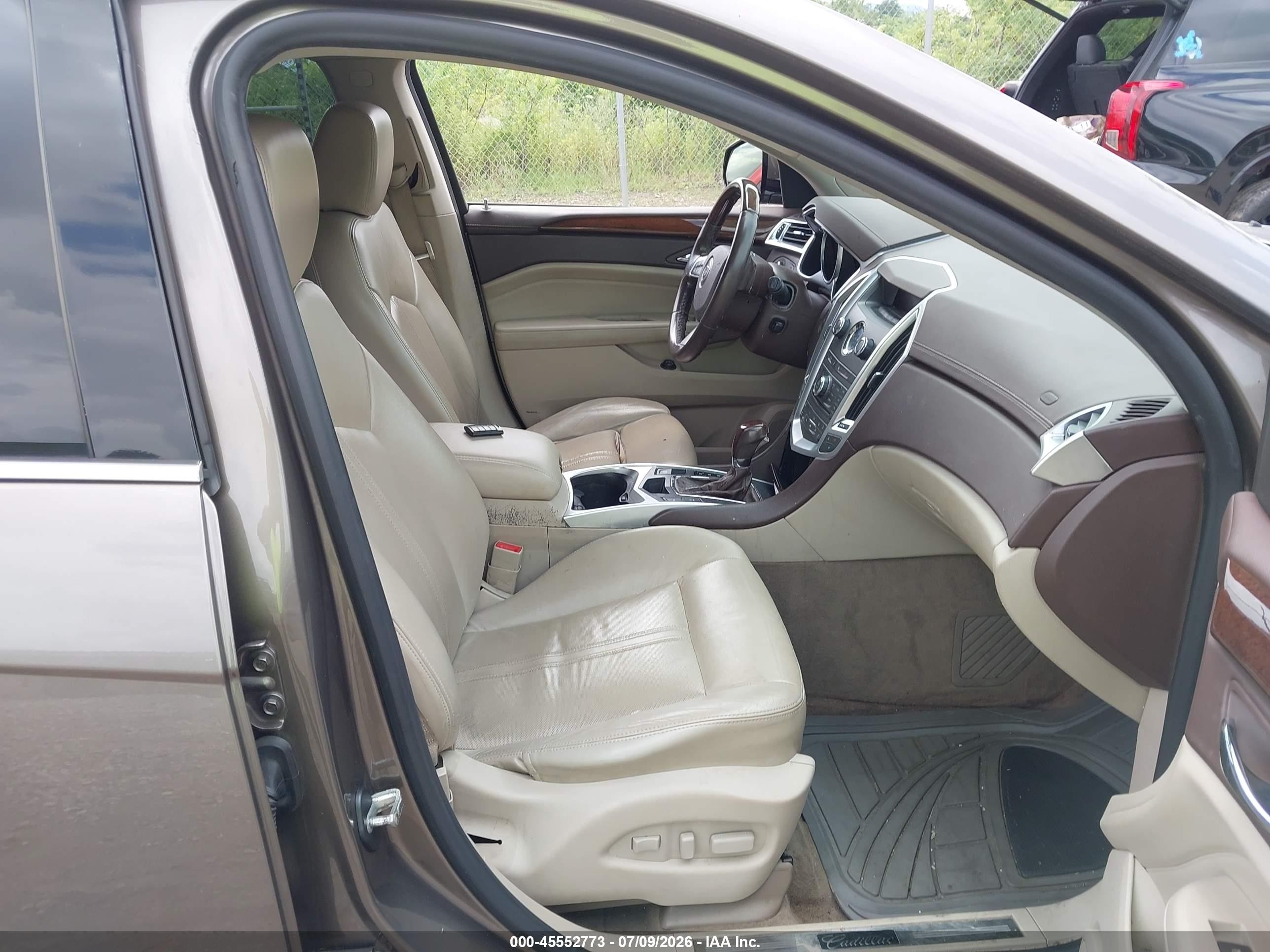 2011 Cadillac Srx Luxury Collection Brown vin: 3GYFNAEY5BS544614