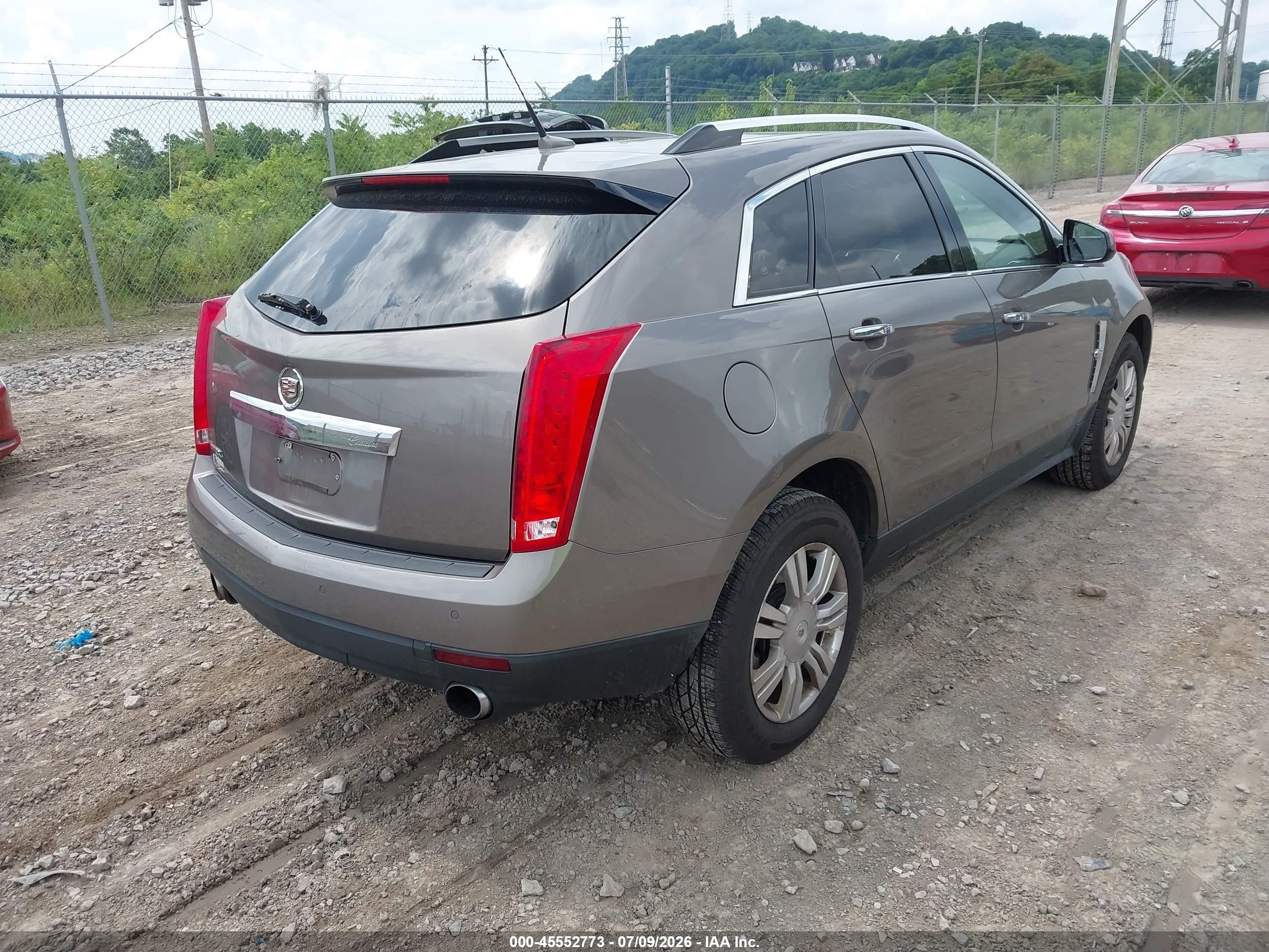2011 Cadillac Srx Luxury Collection Brown vin: 3GYFNAEY5BS544614