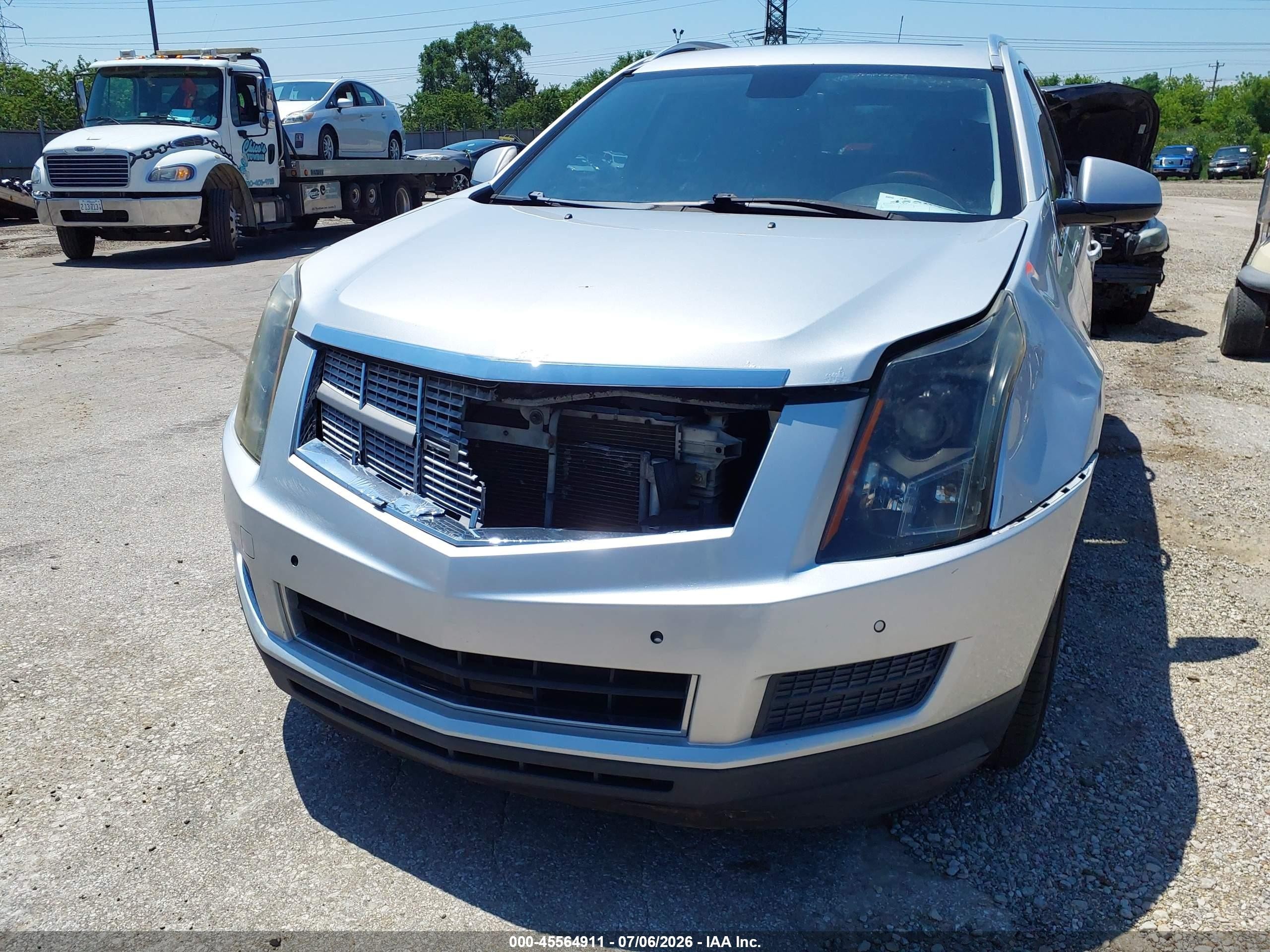 2011 Cadillac Srx Luxury Collection Silver vin: 3GYFNAEY5BS591500