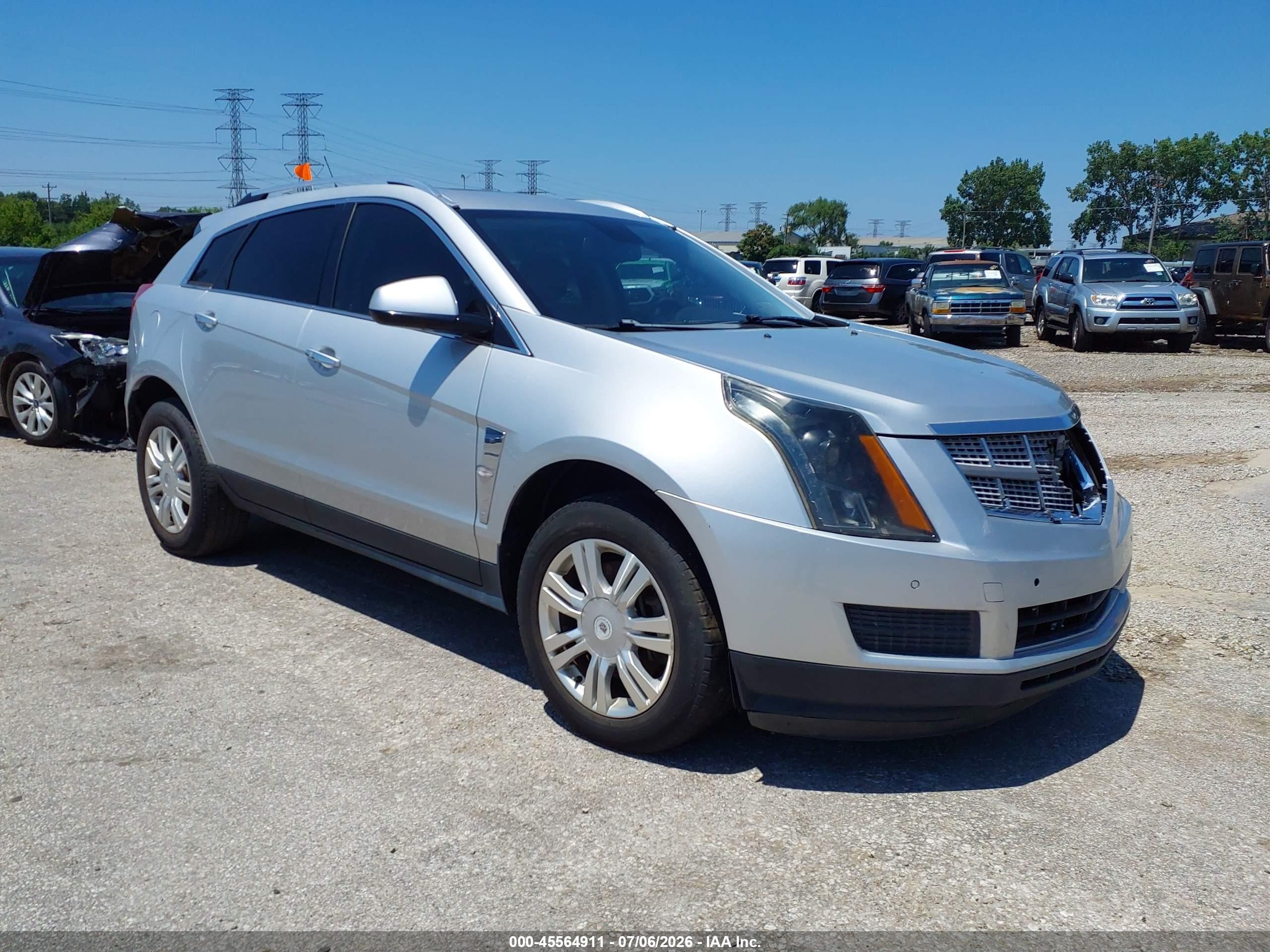 2011 Cadillac Srx Luxury Collection Silver vin: 3GYFNAEY5BS591500