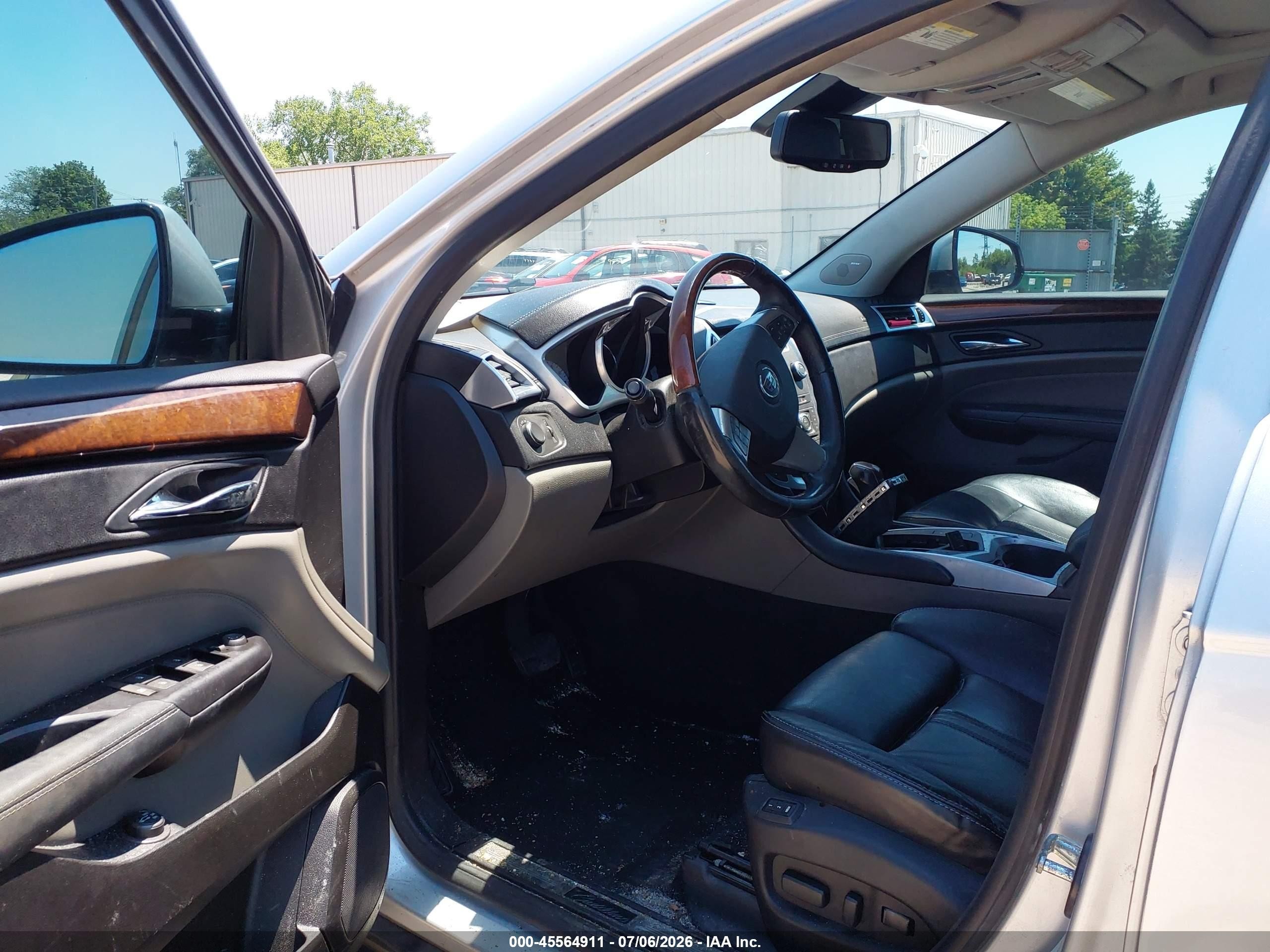 2011 Cadillac Srx Luxury Collection Silver vin: 3GYFNAEY5BS591500