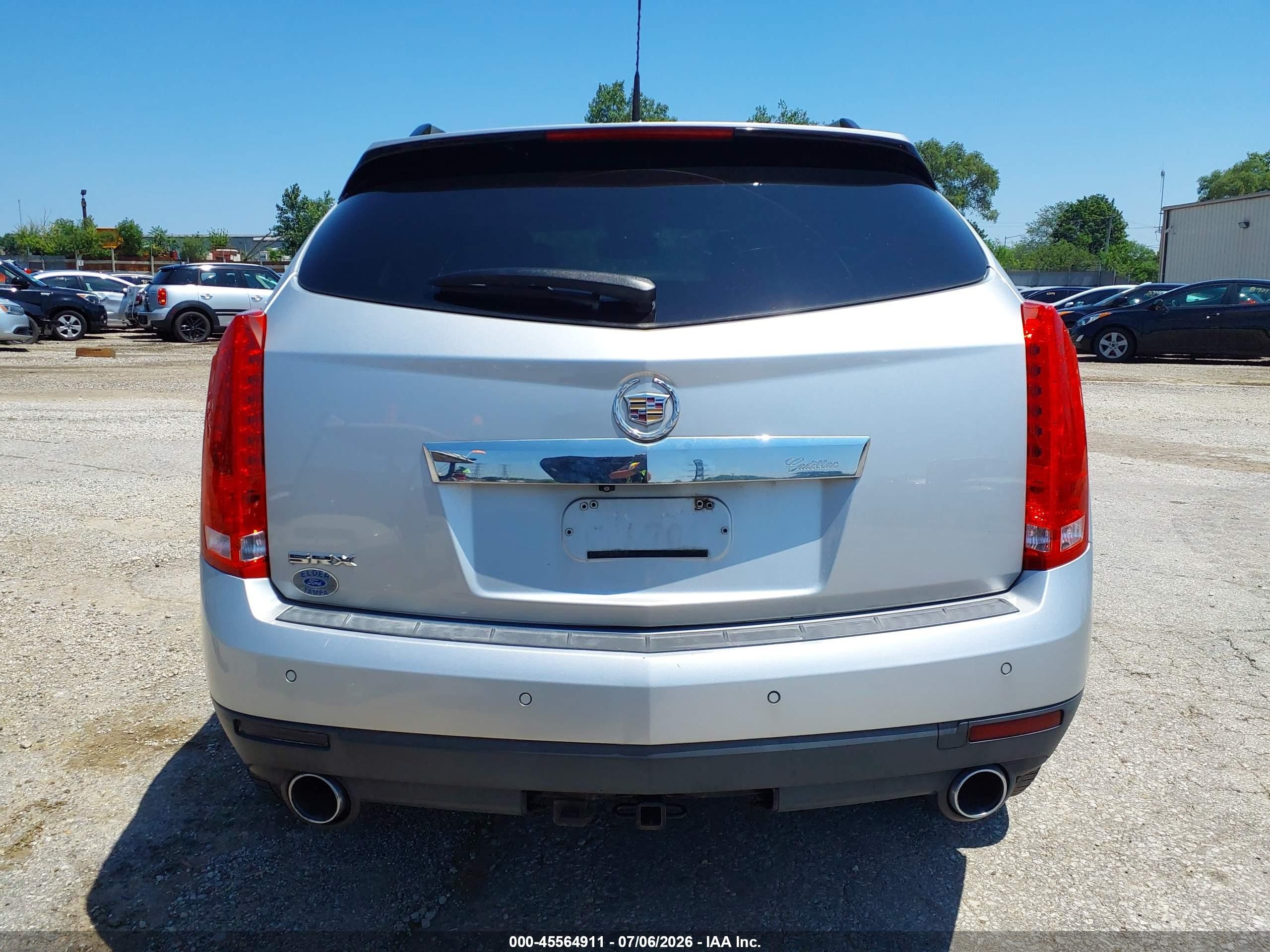 2011 Cadillac Srx Luxury Collection Silver vin: 3GYFNAEY5BS591500