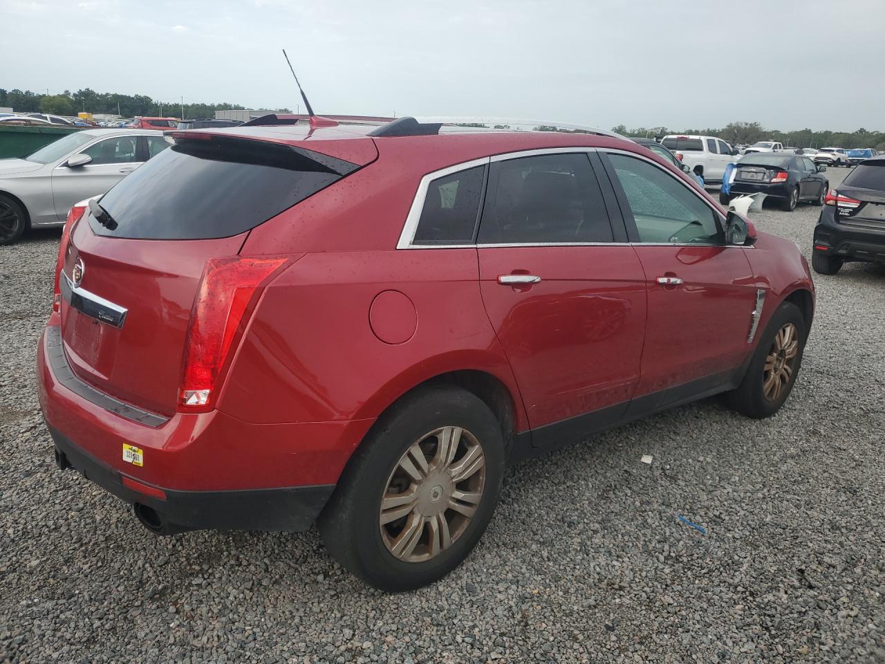 2011 Cadillac Srx Luxury Collection Red vin: 3GYFNAEY5BS603984
