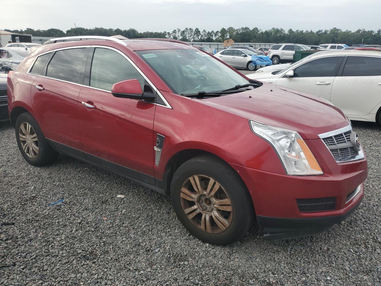 2011 Cadillac Srx Luxury Collection Red vin: 3GYFNAEY5BS603984