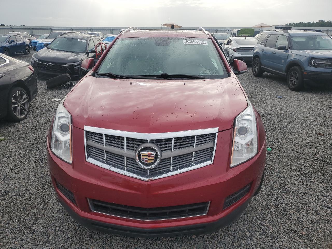2011 Cadillac Srx Luxury Collection Red vin: 3GYFNAEY5BS603984