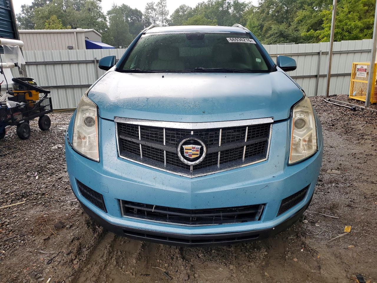 2011 Cadillac Srx Luxury Collection Blue vin: 3GYFNAEY5BS605363