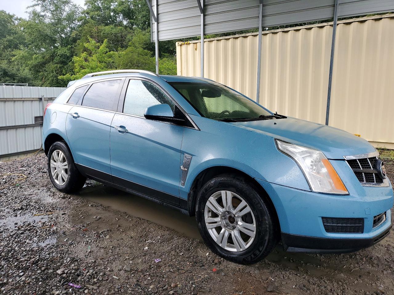 2011 Cadillac Srx Luxury Collection Blue vin: 3GYFNAEY5BS605363