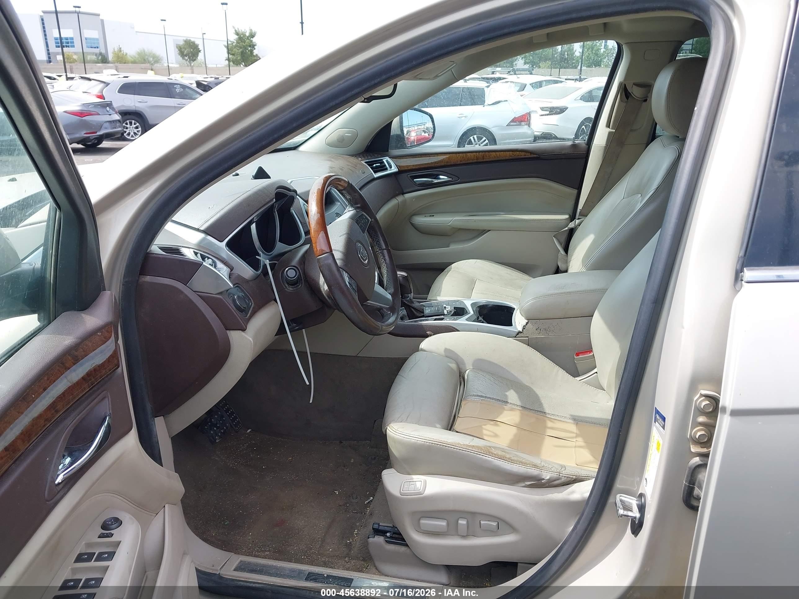 2011 Cadillac Srx Luxury Collection Gold vin: 3GYFNAEY5BS611647
