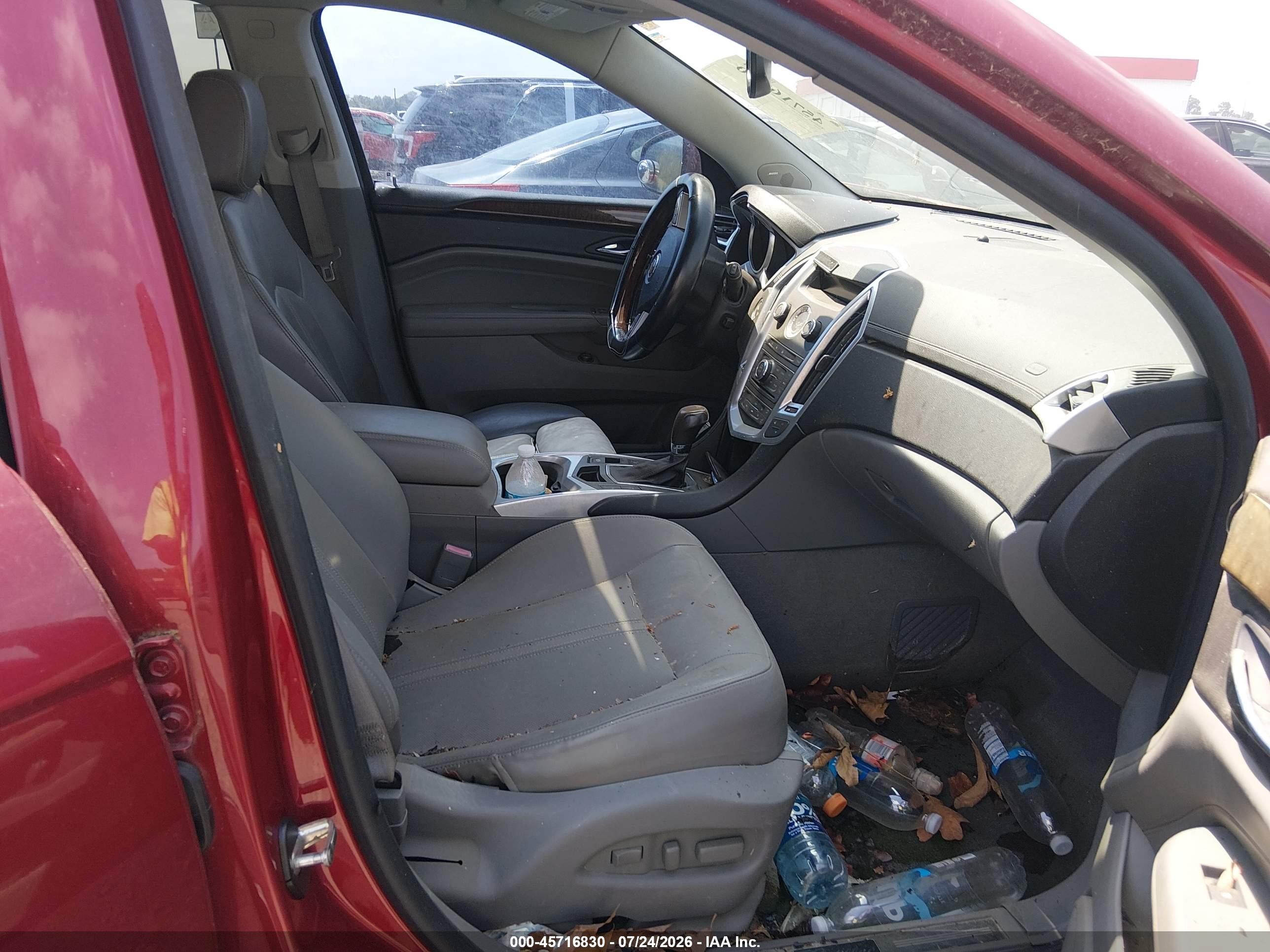 2010 Cadillac Srx Luxury Collection Red vin: 3GYFNAEY6AS500975