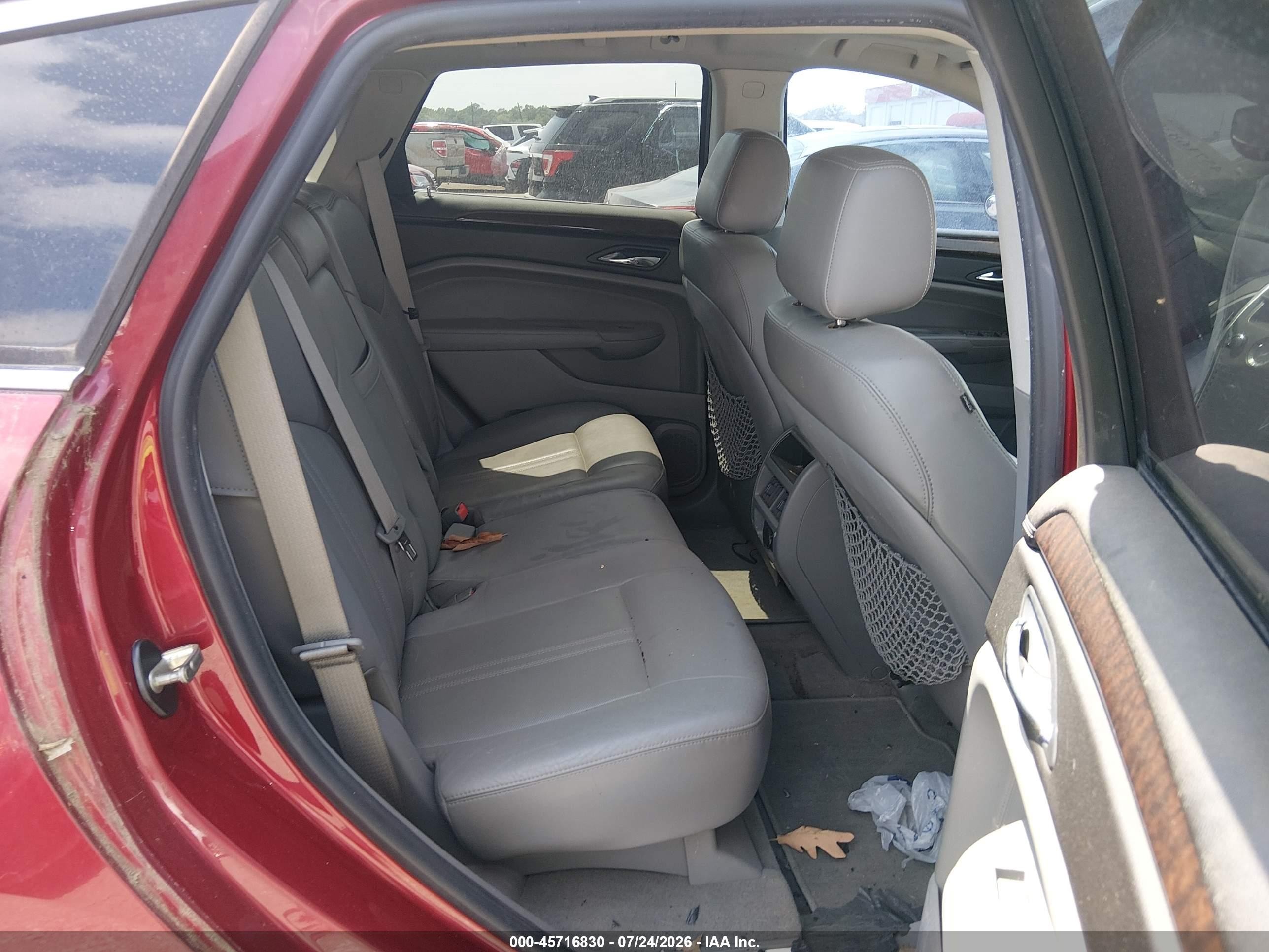 2010 Cadillac Srx Luxury Collection Red vin: 3GYFNAEY6AS500975