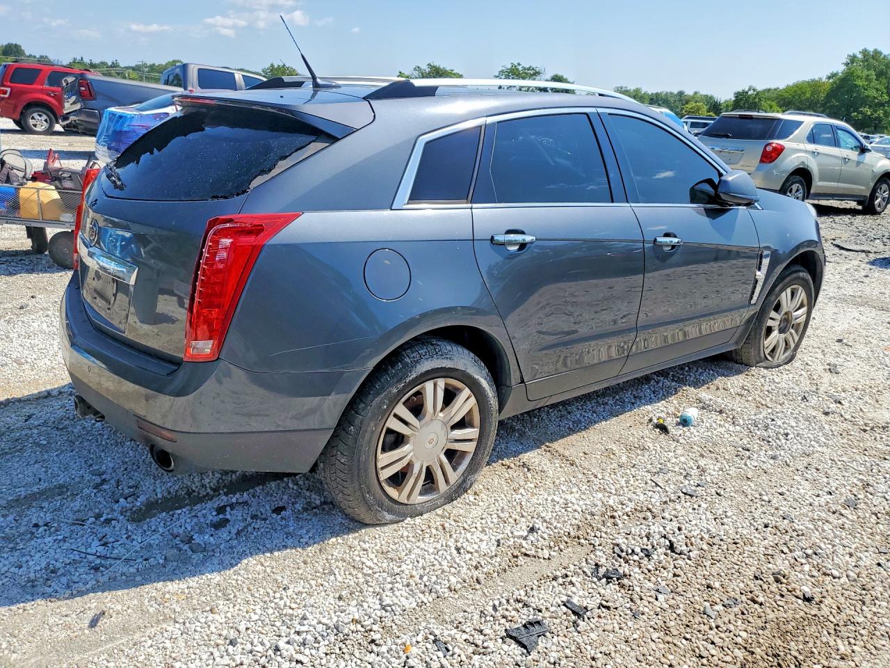 2010 Cadillac Srx Luxury Collection Gray vin: 3GYFNAEY6AS510017