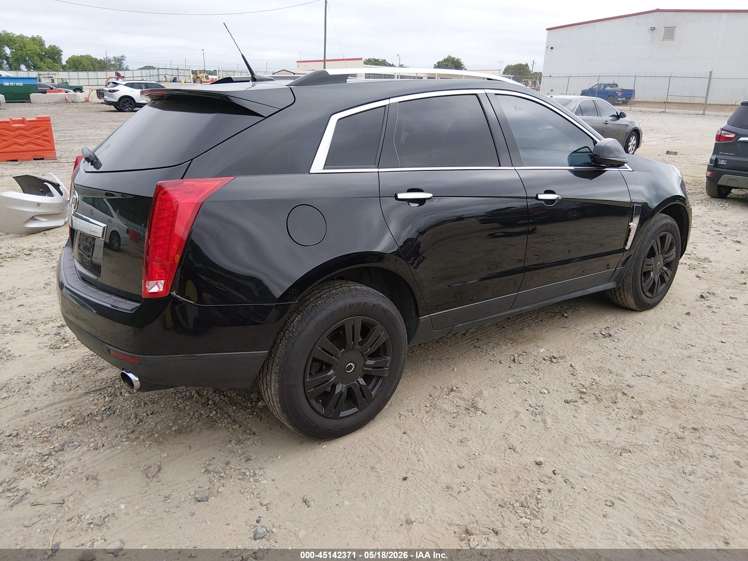 2010 Cadillac Srx Luxury Collection Black vin: 3GYFNAEY6AS532695