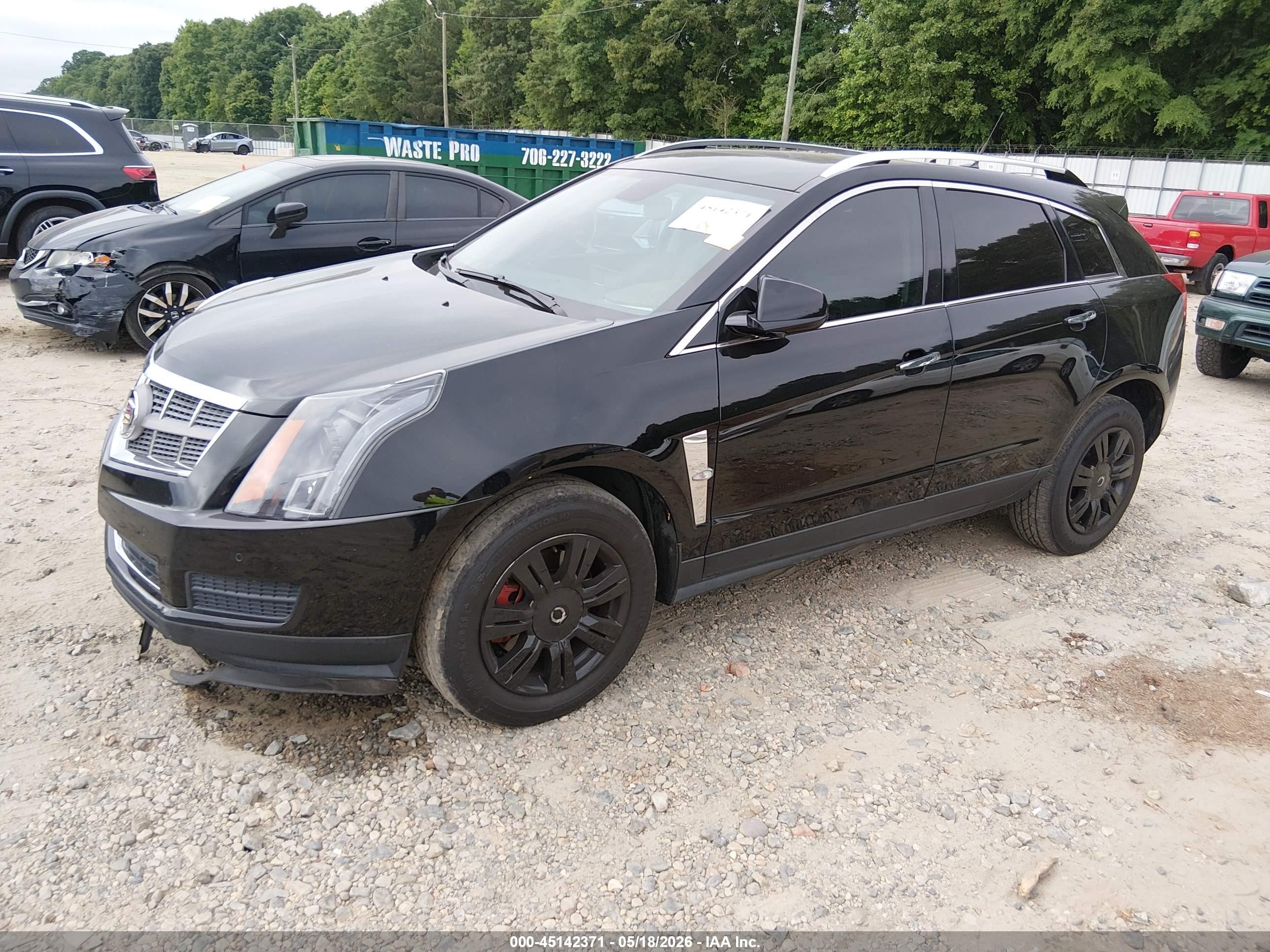 2010 Cadillac Srx Luxury Collection Black vin: 3GYFNAEY6AS532695