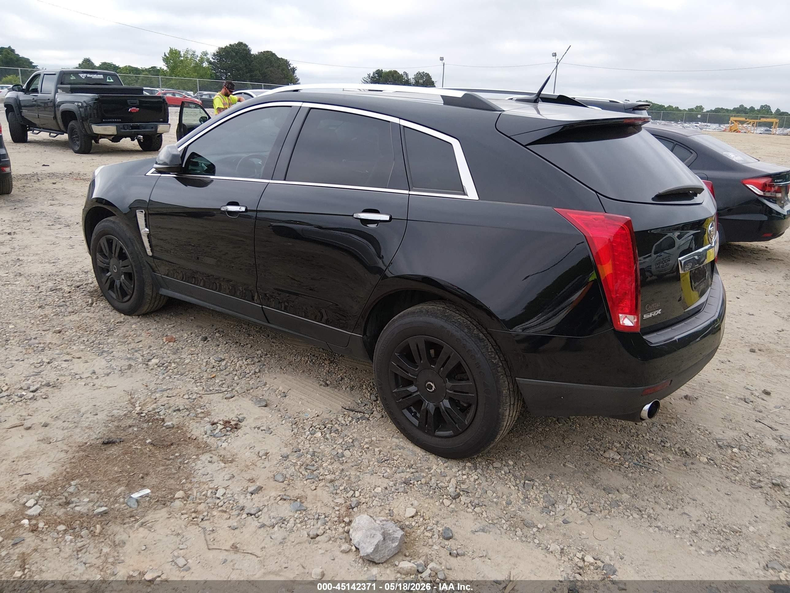 2010 Cadillac Srx Luxury Collection Black vin: 3GYFNAEY6AS532695