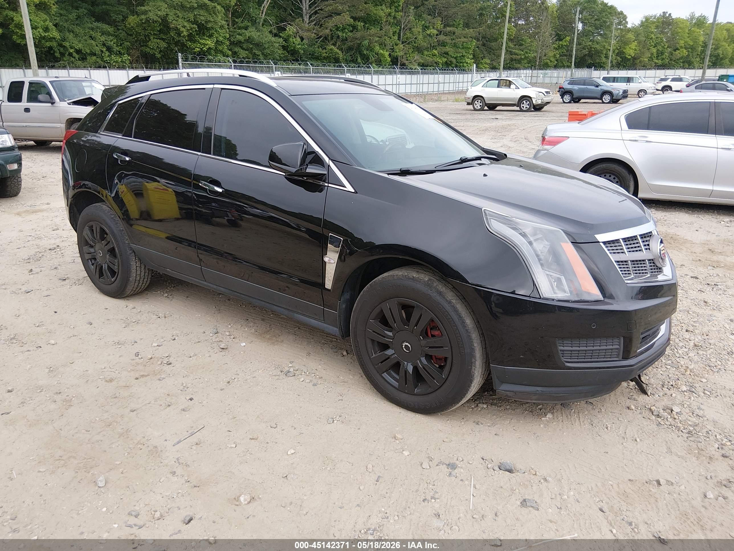 2010 Cadillac Srx Luxury Collection Black vin: 3GYFNAEY6AS532695