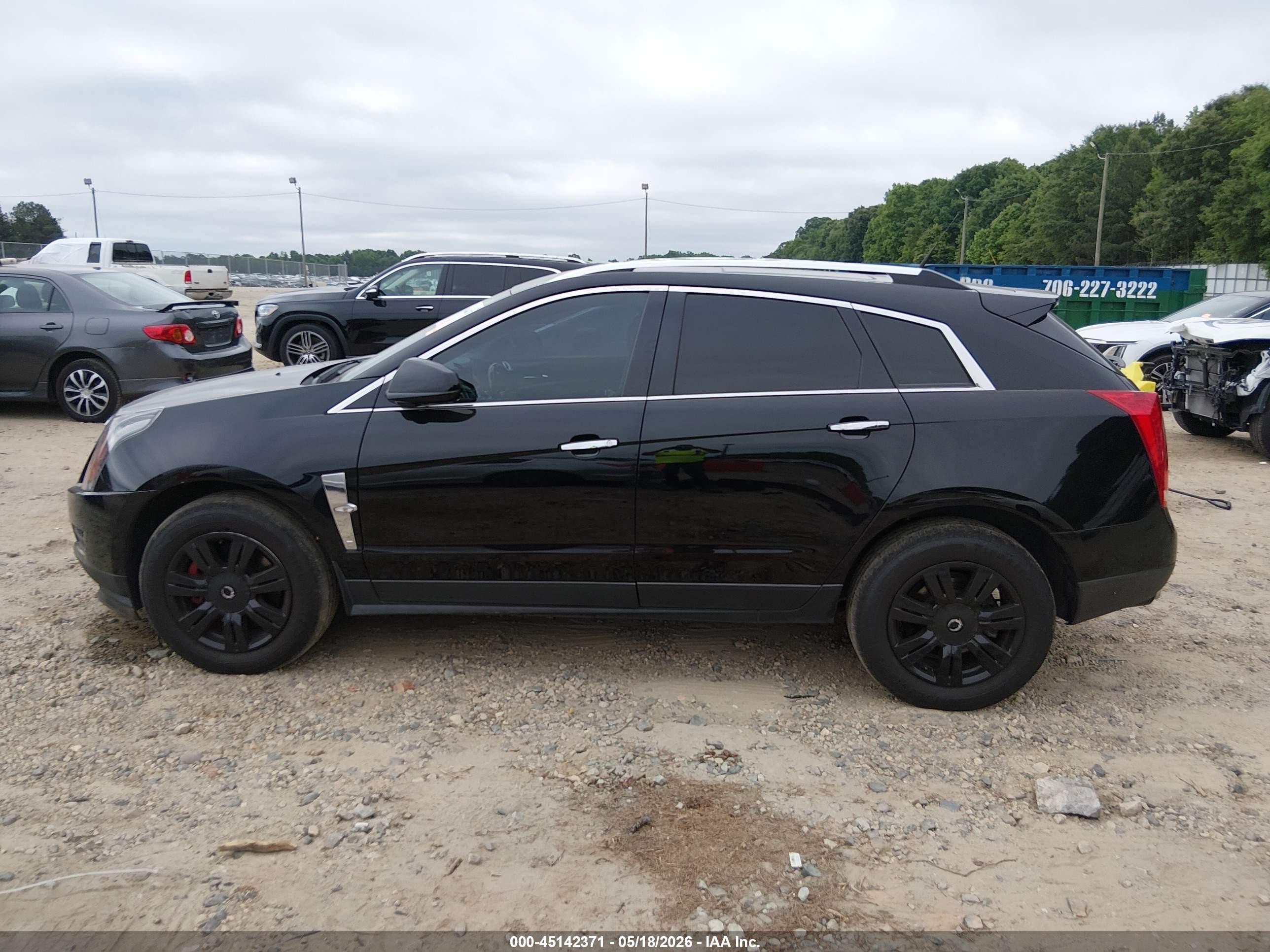2010 Cadillac Srx Luxury Collection Black vin: 3GYFNAEY6AS532695