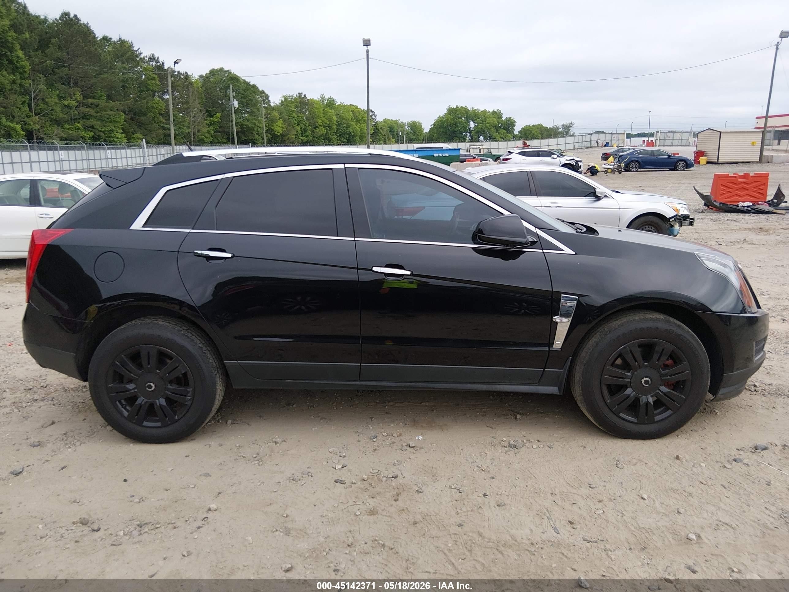 2010 Cadillac Srx Luxury Collection Black vin: 3GYFNAEY6AS532695