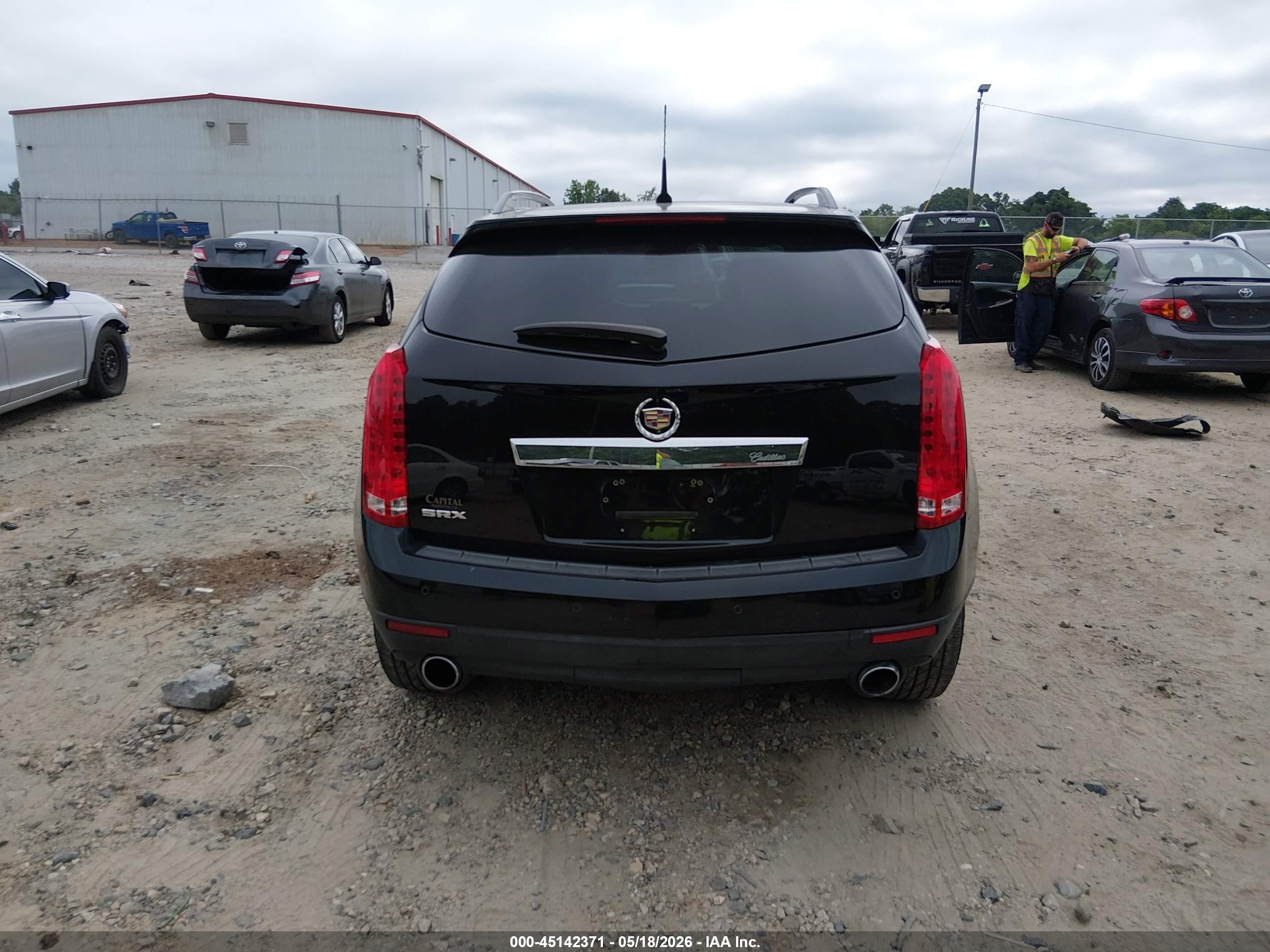 2010 Cadillac Srx Luxury Collection Black vin: 3GYFNAEY6AS532695