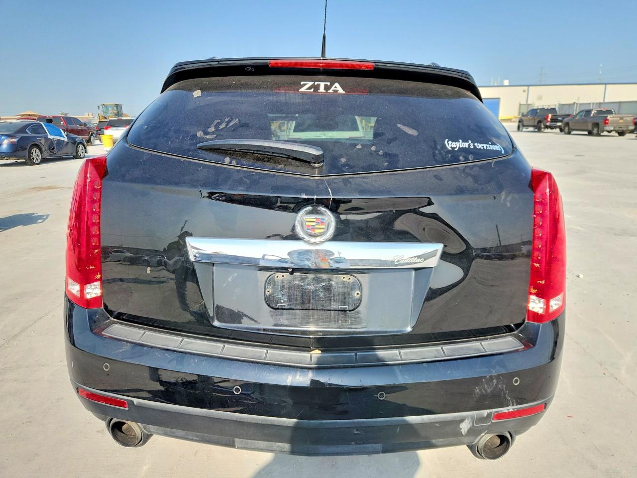 2010 Cadillac Srx Luxury Collection Black vin: 3GYFNAEY6AS550873