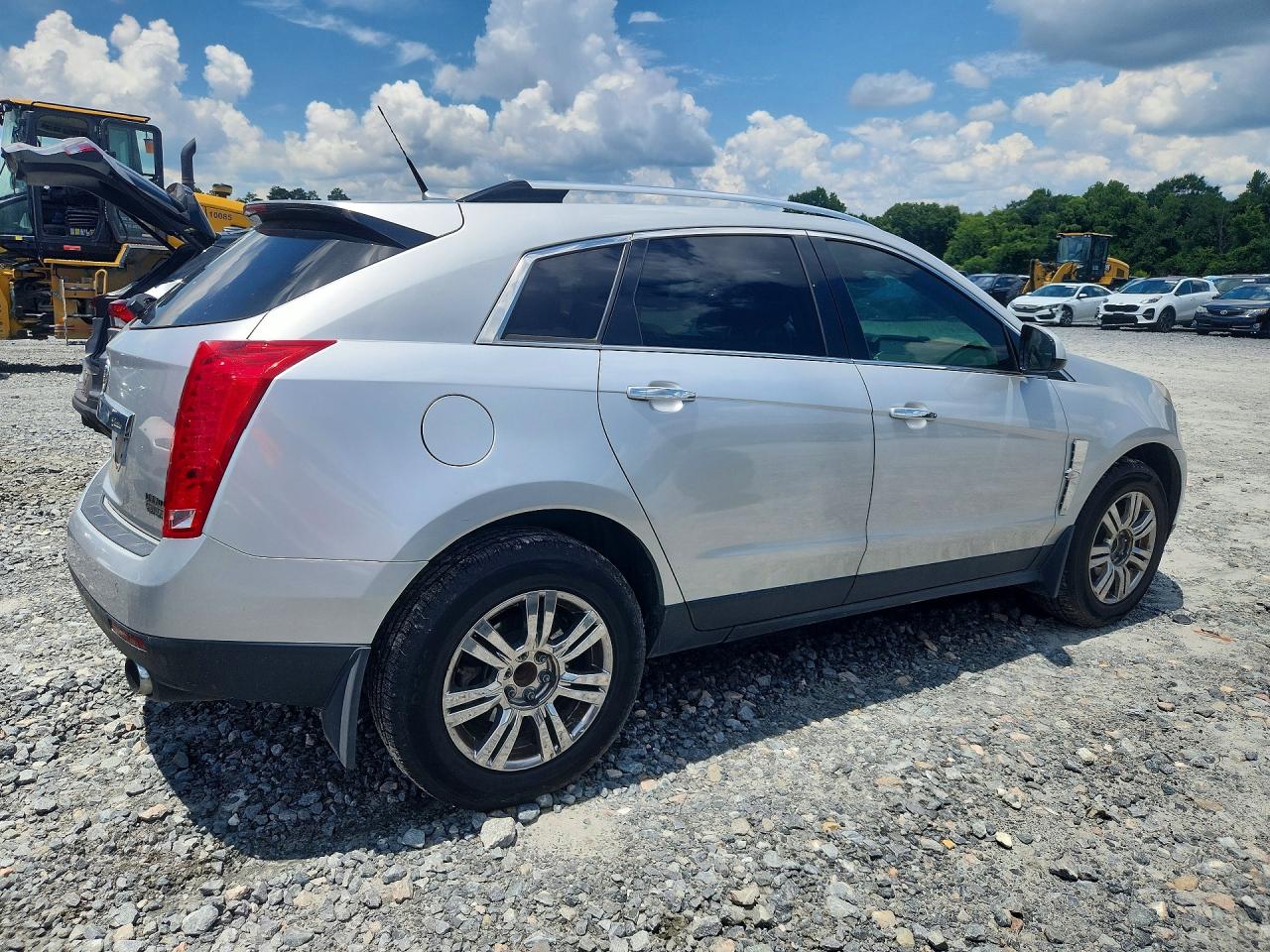 2010 Cadillac Srx Luxury Collection Silver vin: 3GYFNAEY6AS568399