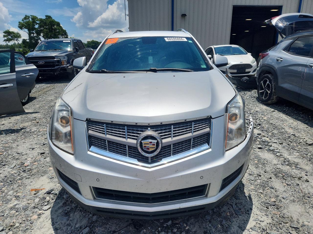 2010 Cadillac Srx Luxury Collection Silver vin: 3GYFNAEY6AS568399