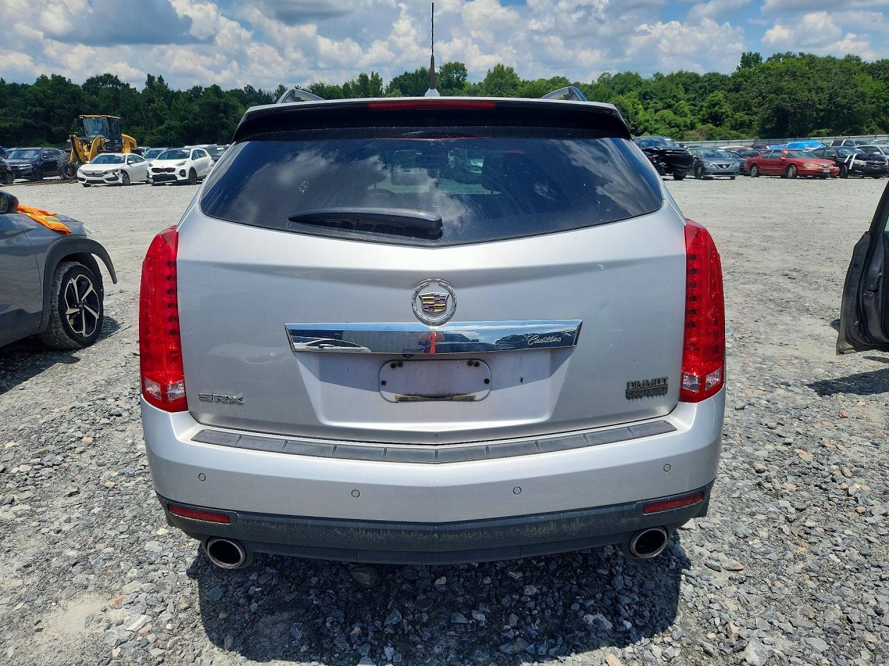 2010 Cadillac Srx Luxury Collection Silver vin: 3GYFNAEY6AS568399