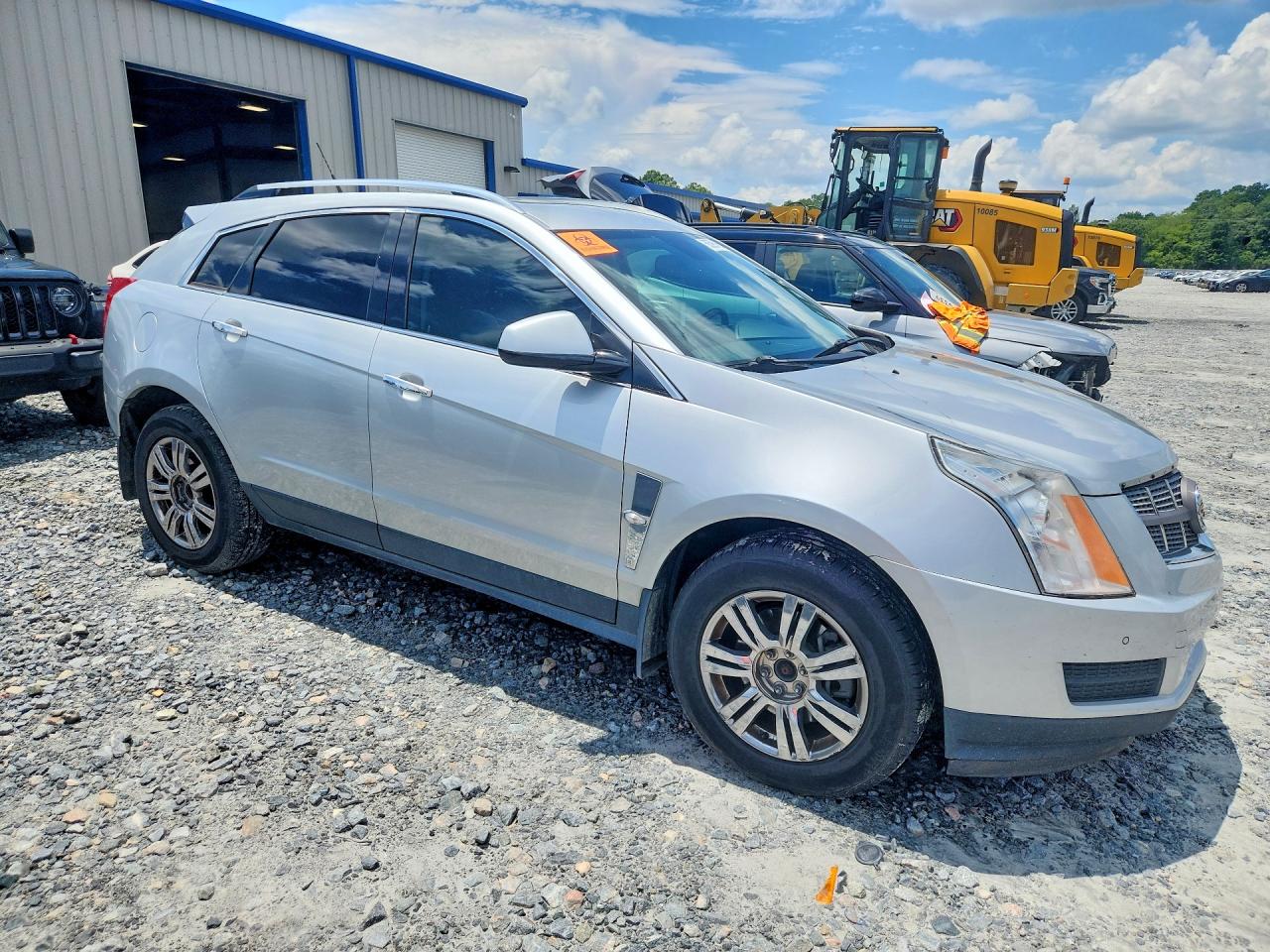 2010 Cadillac Srx Luxury Collection Silver vin: 3GYFNAEY6AS568399
