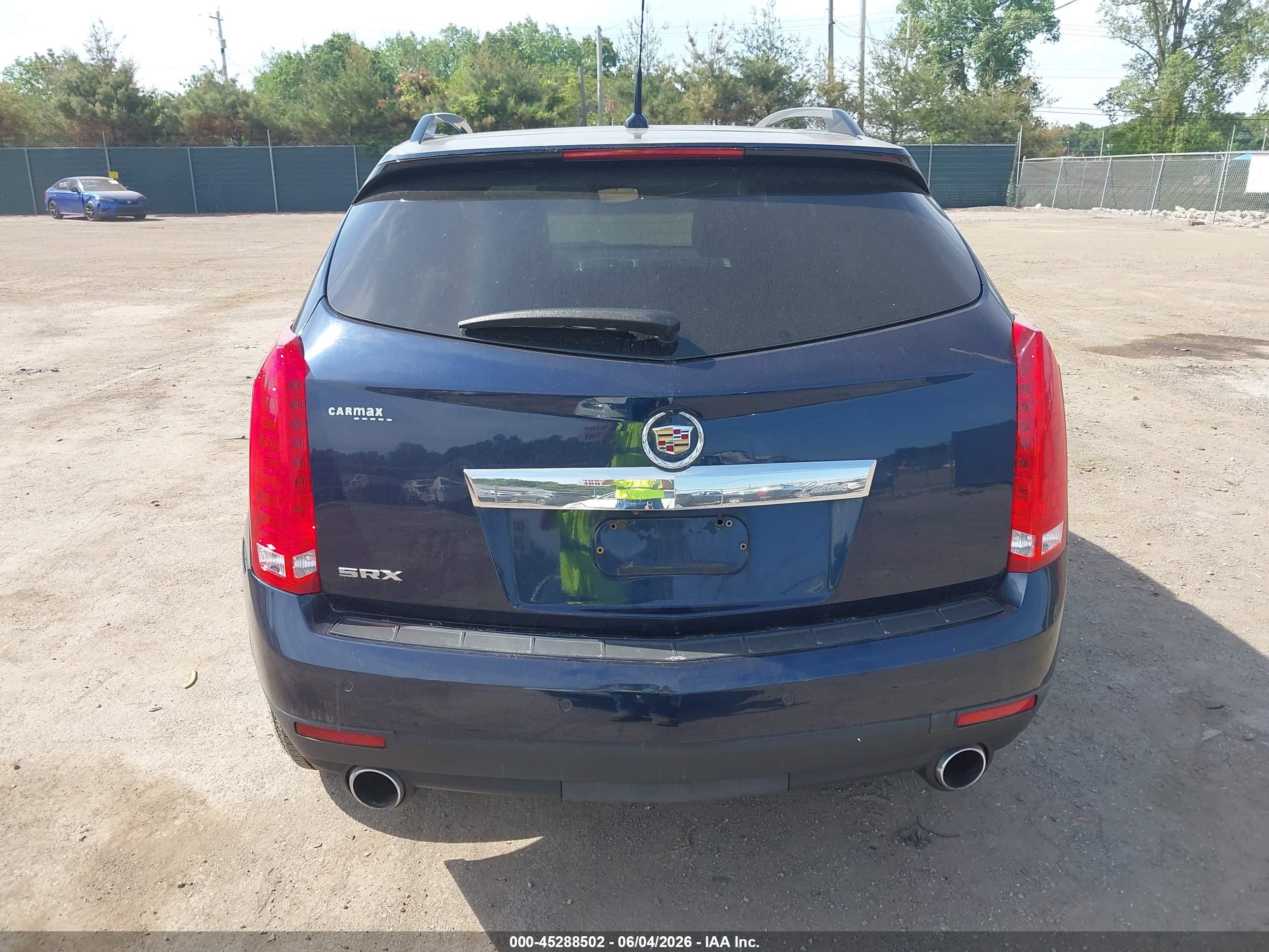 2010 Cadillac Srx Luxury Collection Blue vin: 3GYFNAEY6AS604804