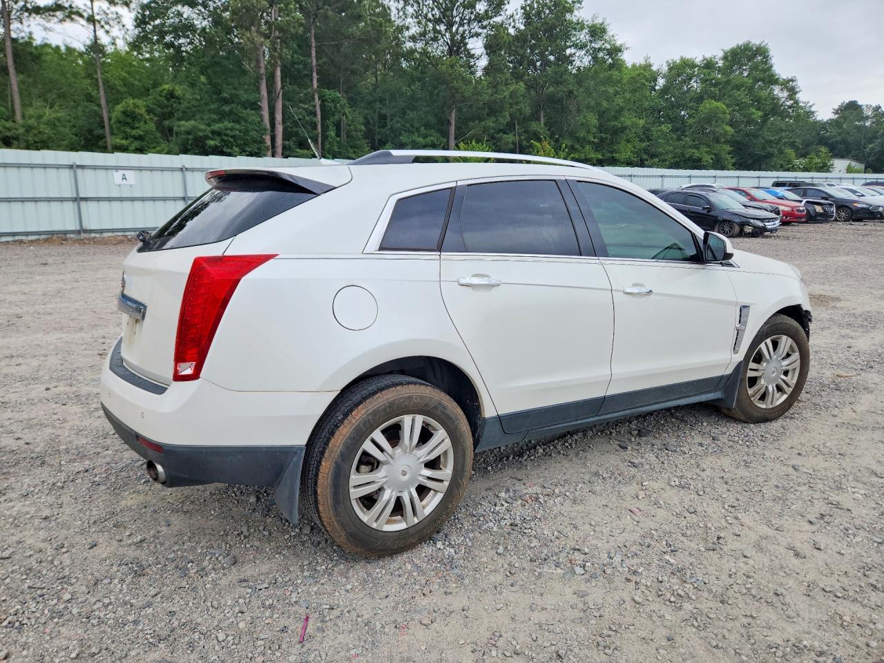 2010 Cadillac Srx Luxury Collection White vin: 3GYFNAEY6AS630979