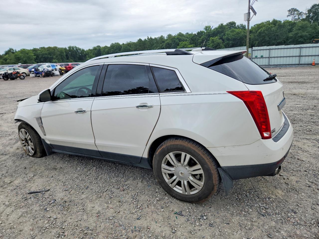2010 Cadillac Srx Luxury Collection White vin: 3GYFNAEY6AS630979