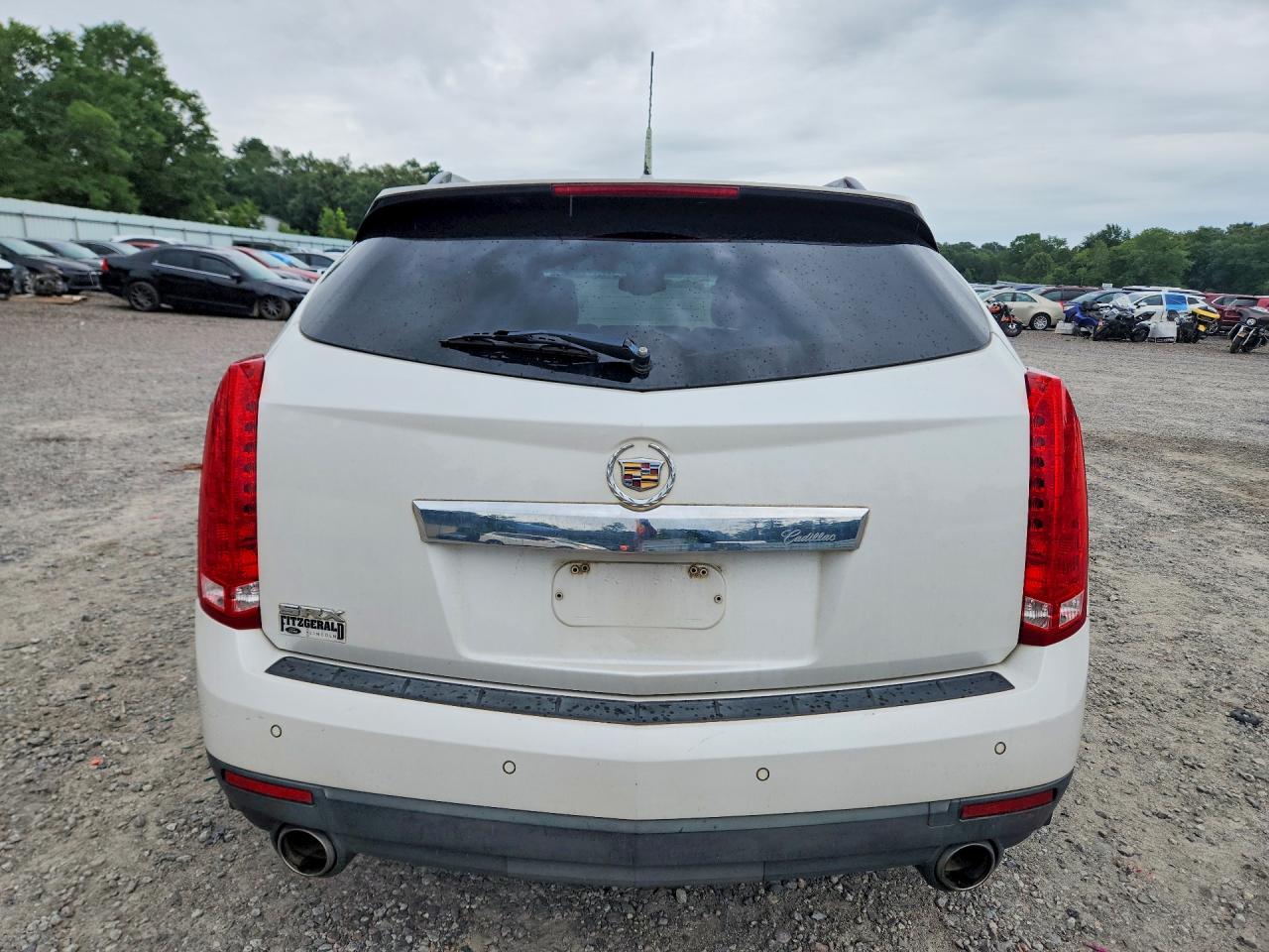 2010 Cadillac Srx Luxury Collection White vin: 3GYFNAEY6AS630979