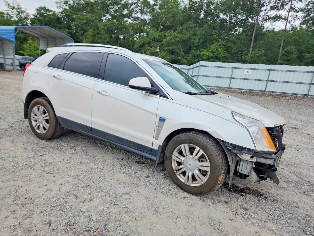 2010 Cadillac Srx Luxury Collection White vin: 3GYFNAEY6AS630979