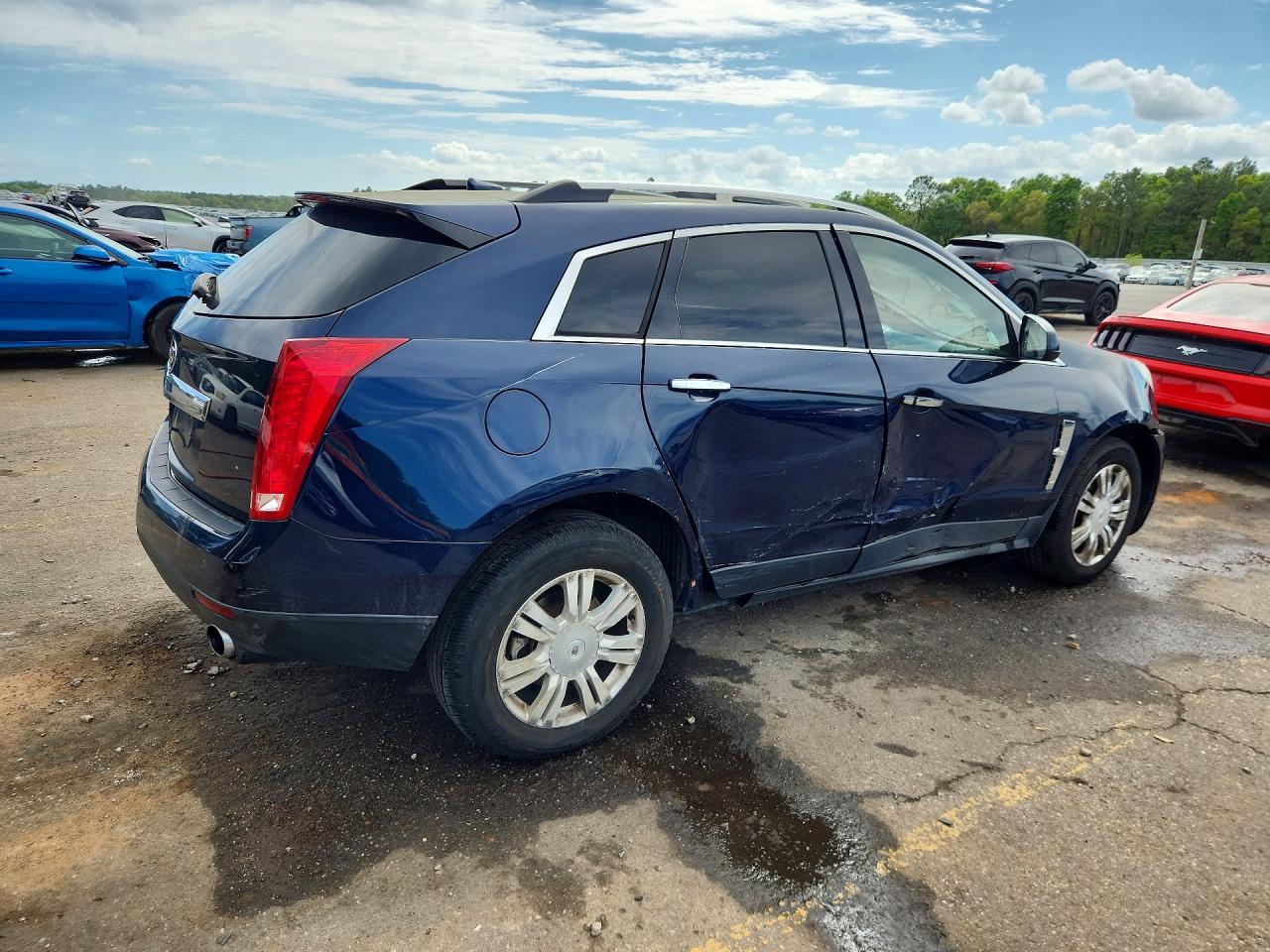 2010 Cadillac Srx Luxury Collection Blue vin: 3GYFNAEY6AS631663