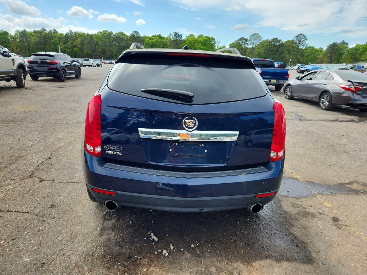 2010 Cadillac Srx Luxury Collection Blue vin: 3GYFNAEY6AS631663