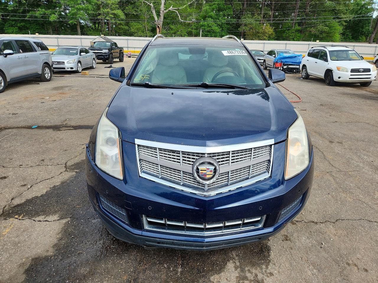 2010 Cadillac Srx Luxury Collection Blue vin: 3GYFNAEY6AS631663