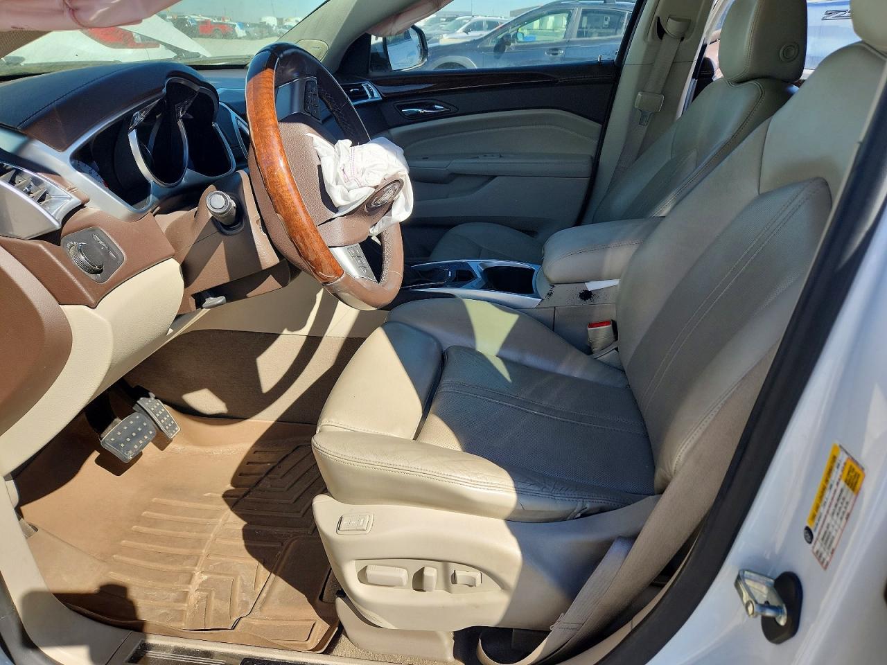 2011 Cadillac Srx Luxury Collection White vin: 3GYFNAEY6BS553788